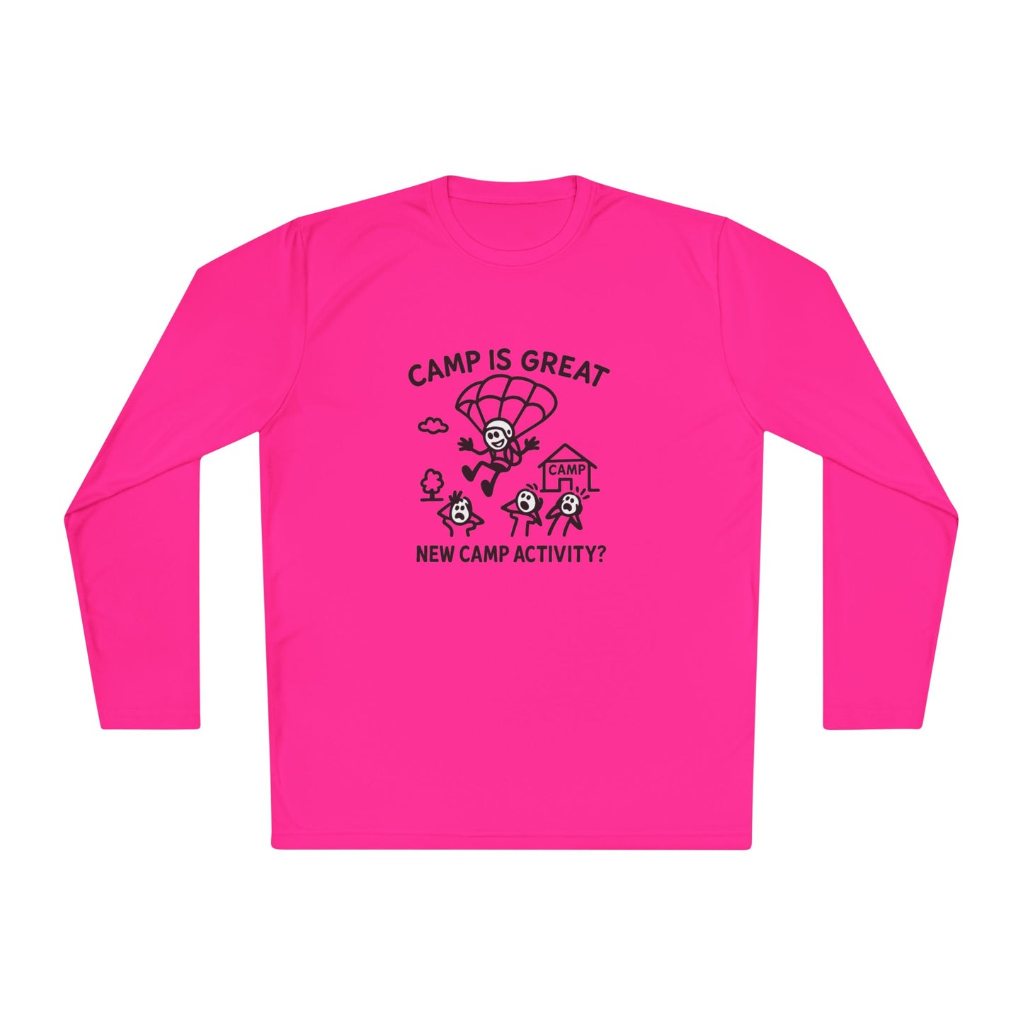 Unisex Lightweight Long Sleeve Tee Skydiving
