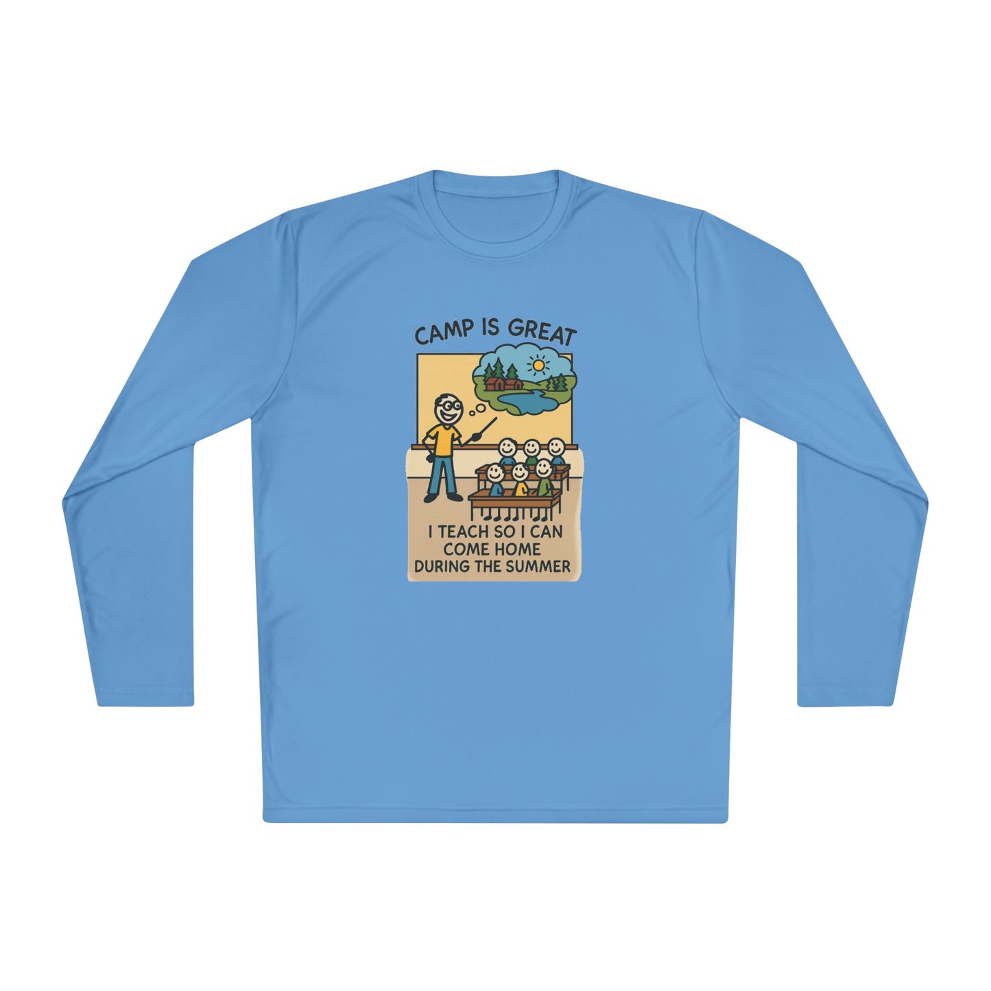 Unisex Lightweight Long Sleeve Tee Teacher