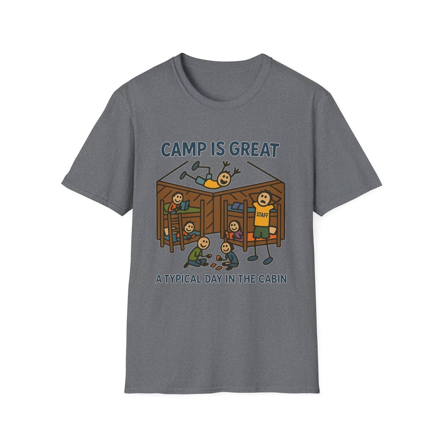 Unisex Softstyle T-Shirt Typical Day in the Cabin