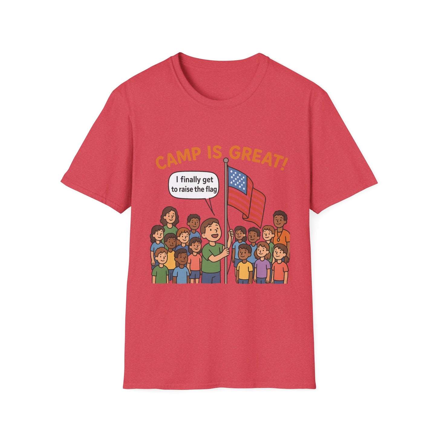 Unisex Softstyle T-Shirt Flag