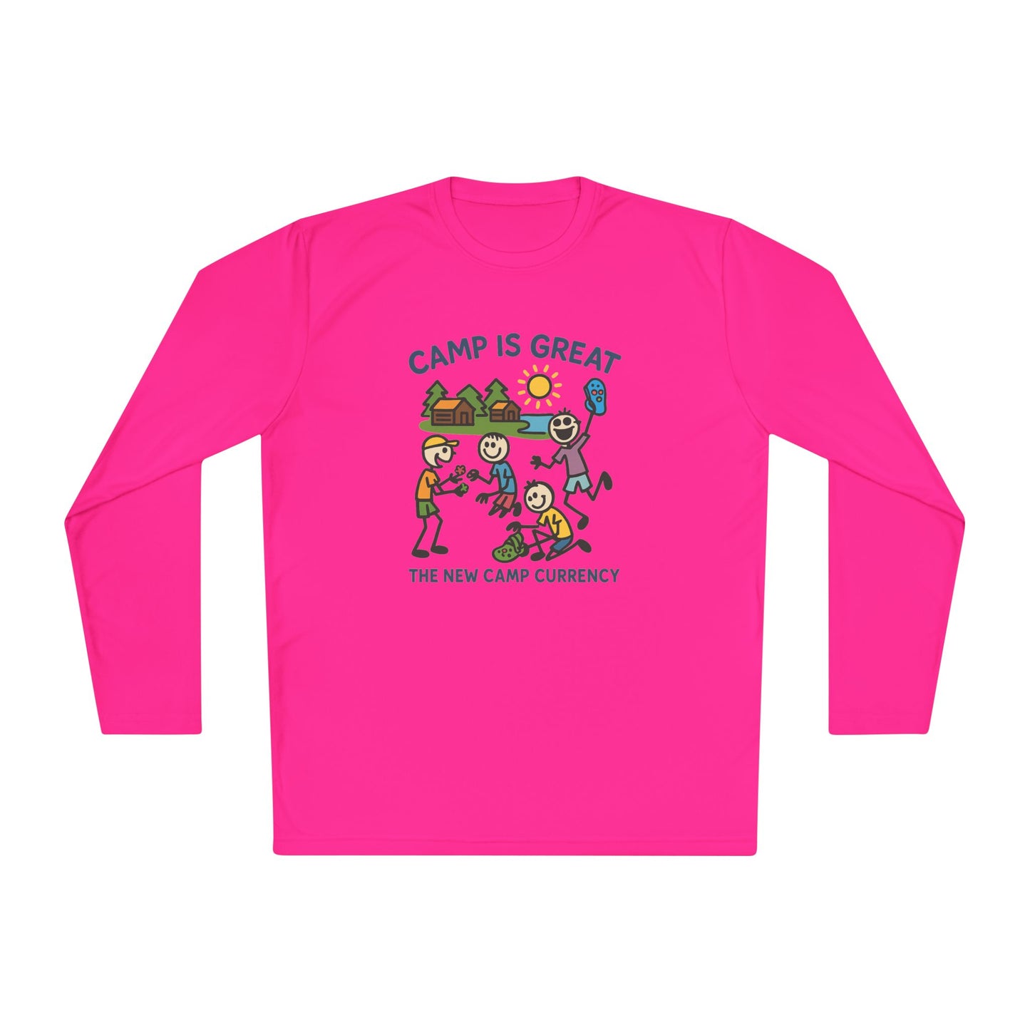 Unisex Lightweight Long Sleeve Tee Shoe Charms