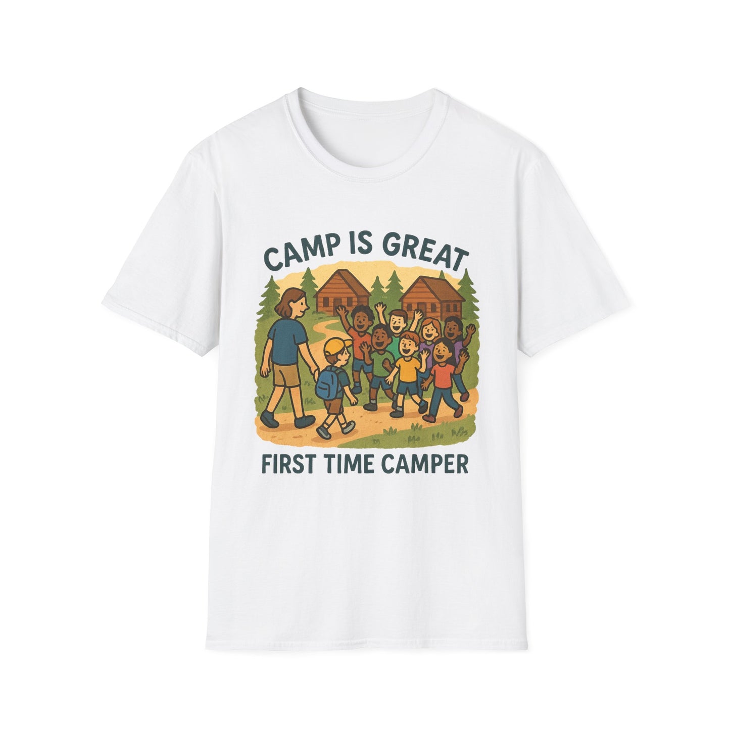 Unisex Softstyle T-Shirt First Time Camper