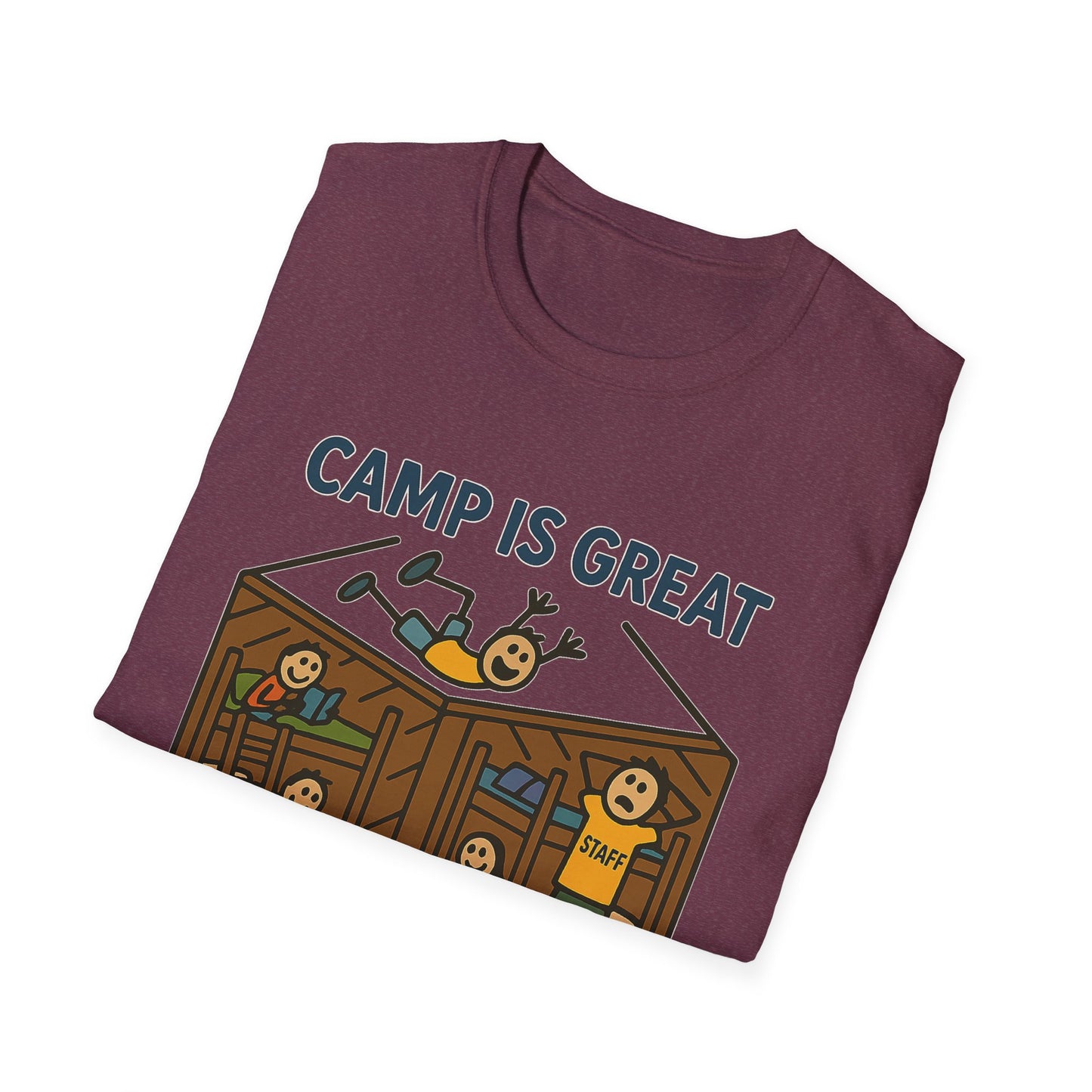 Unisex Softstyle T-Shirt Typical Day in the Cabin