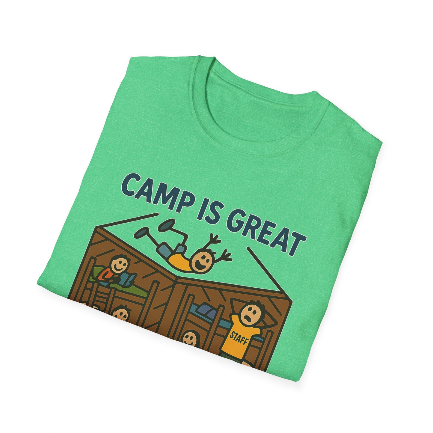 Unisex Softstyle T-Shirt Typical Day in the Cabin