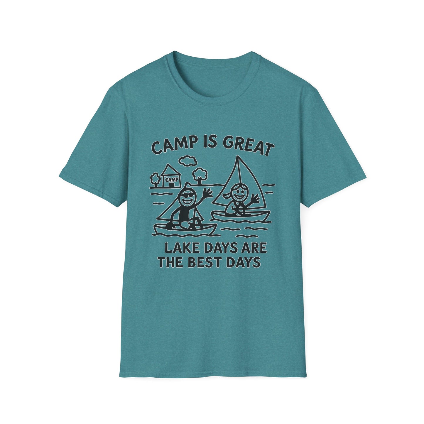 Unisex Softstyle T-Shirt Lake Days