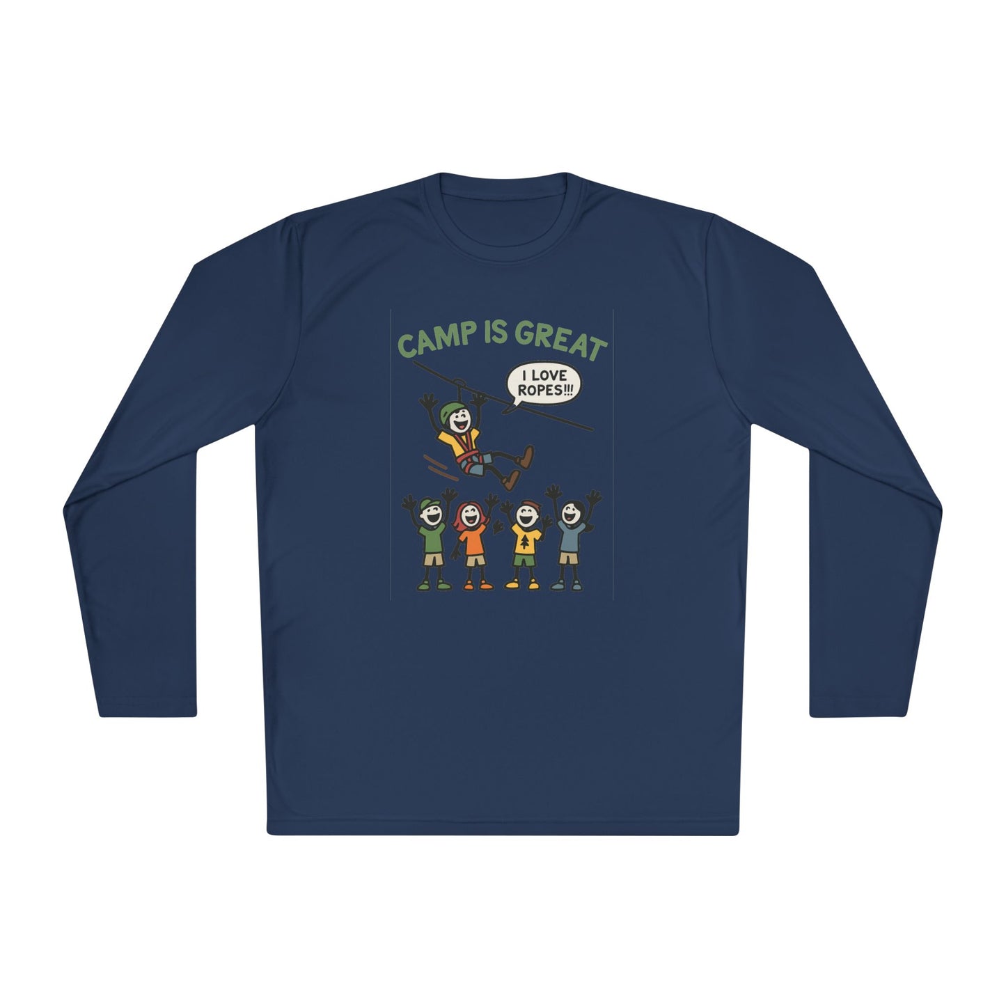 Unisex Lightweight Long Sleeve Tee Ropes