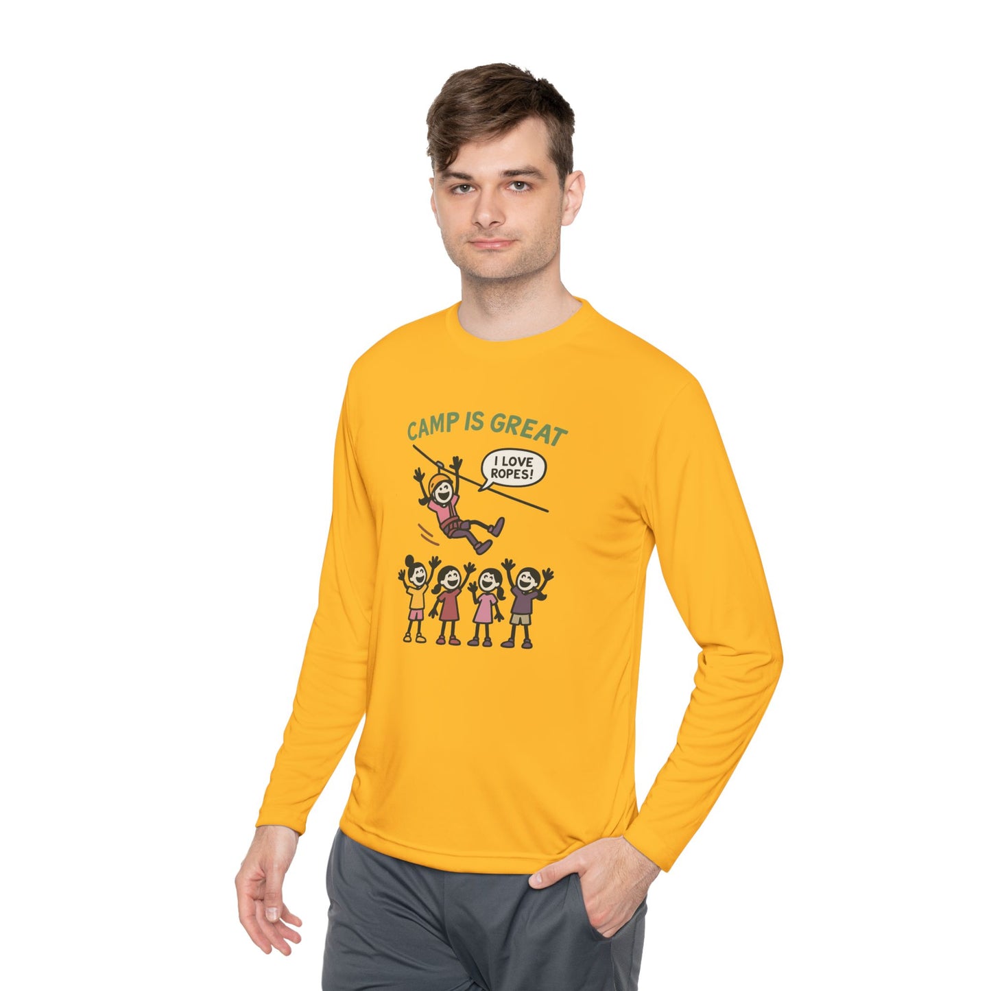Unisex Lightweight Long Sleeve Tee Ropes