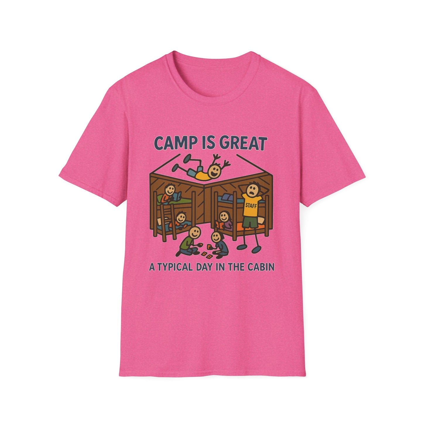 Unisex Softstyle T-Shirt Typical Day in the Cabin