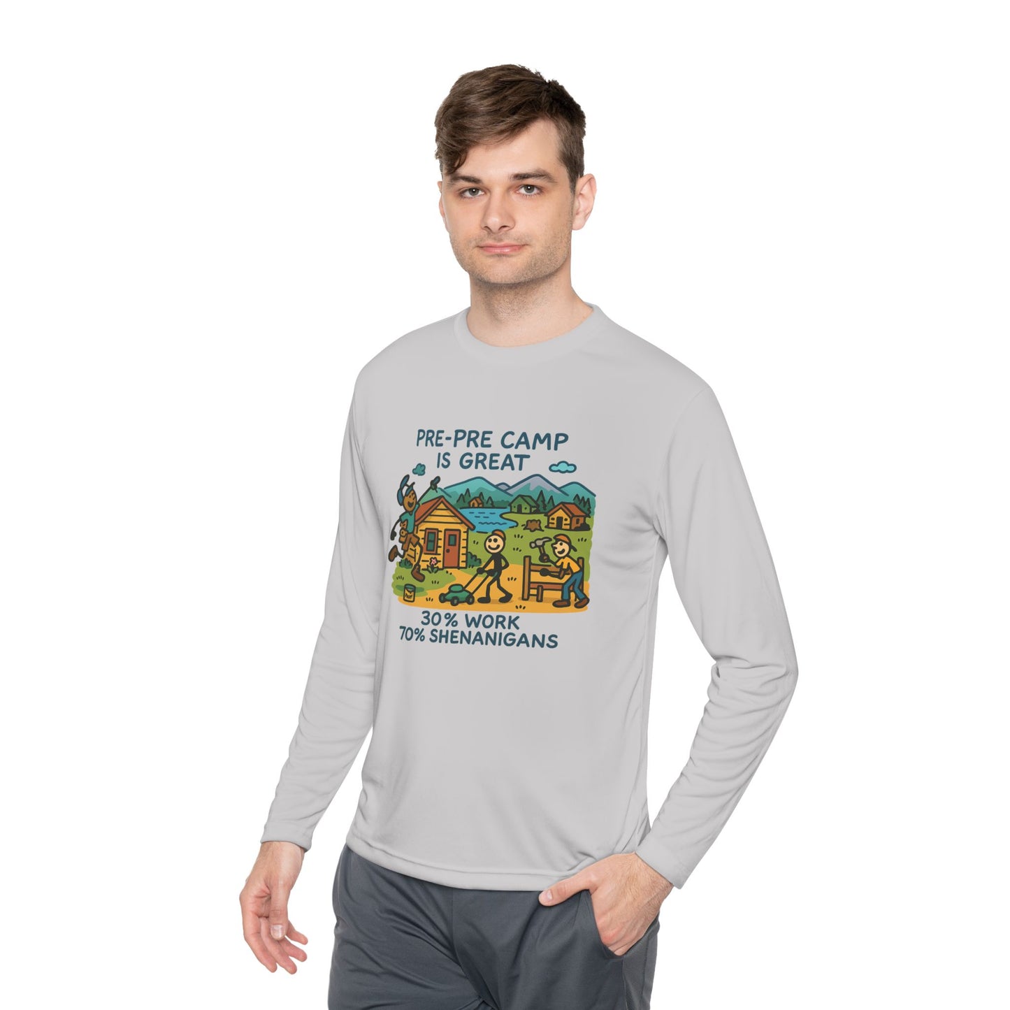 Unisex Lightweight Long Sleeve Tee Pre-Pre-Camp