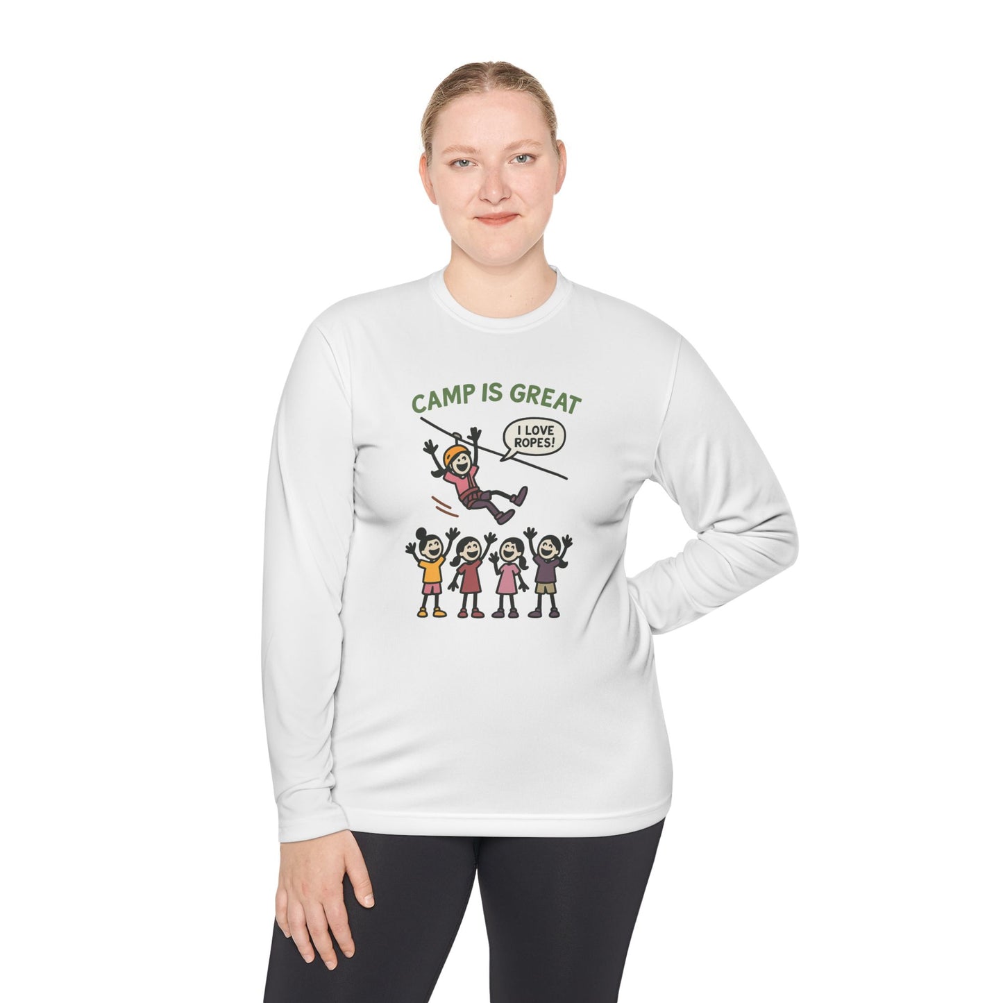 Unisex Lightweight Long Sleeve Tee Ropes