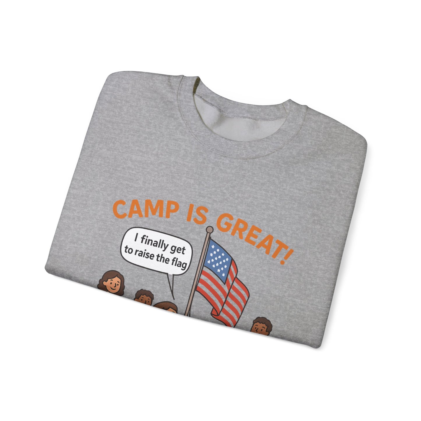 Unisex Heavy Blend™ Crewneck Sweatshirt Flag