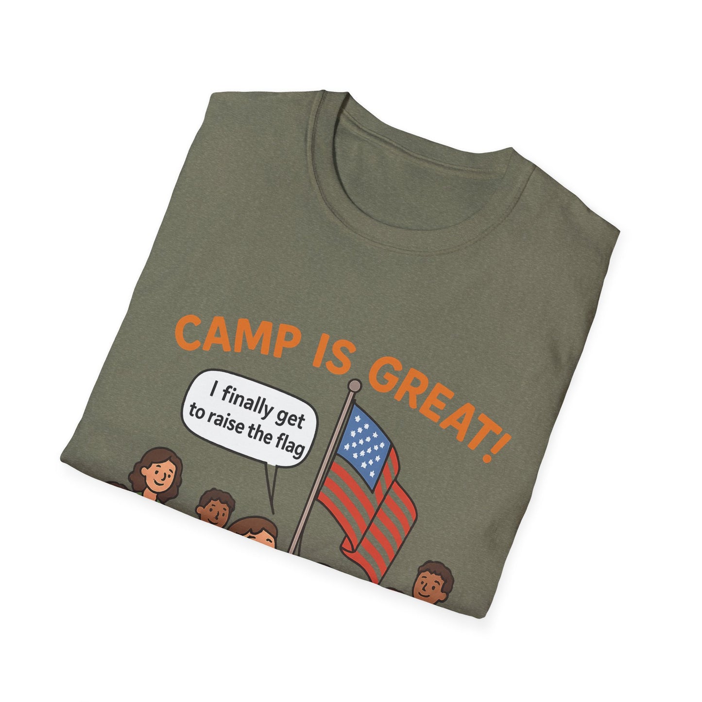Unisex Softstyle T-Shirt Flag