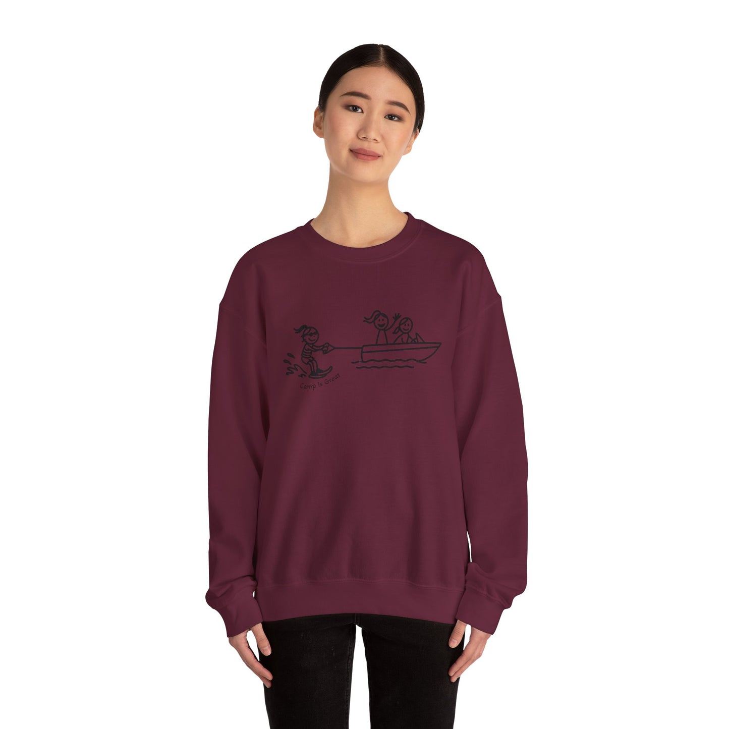 Unisex Heavy Blend™ Crewneck Sweatshirt Waterski