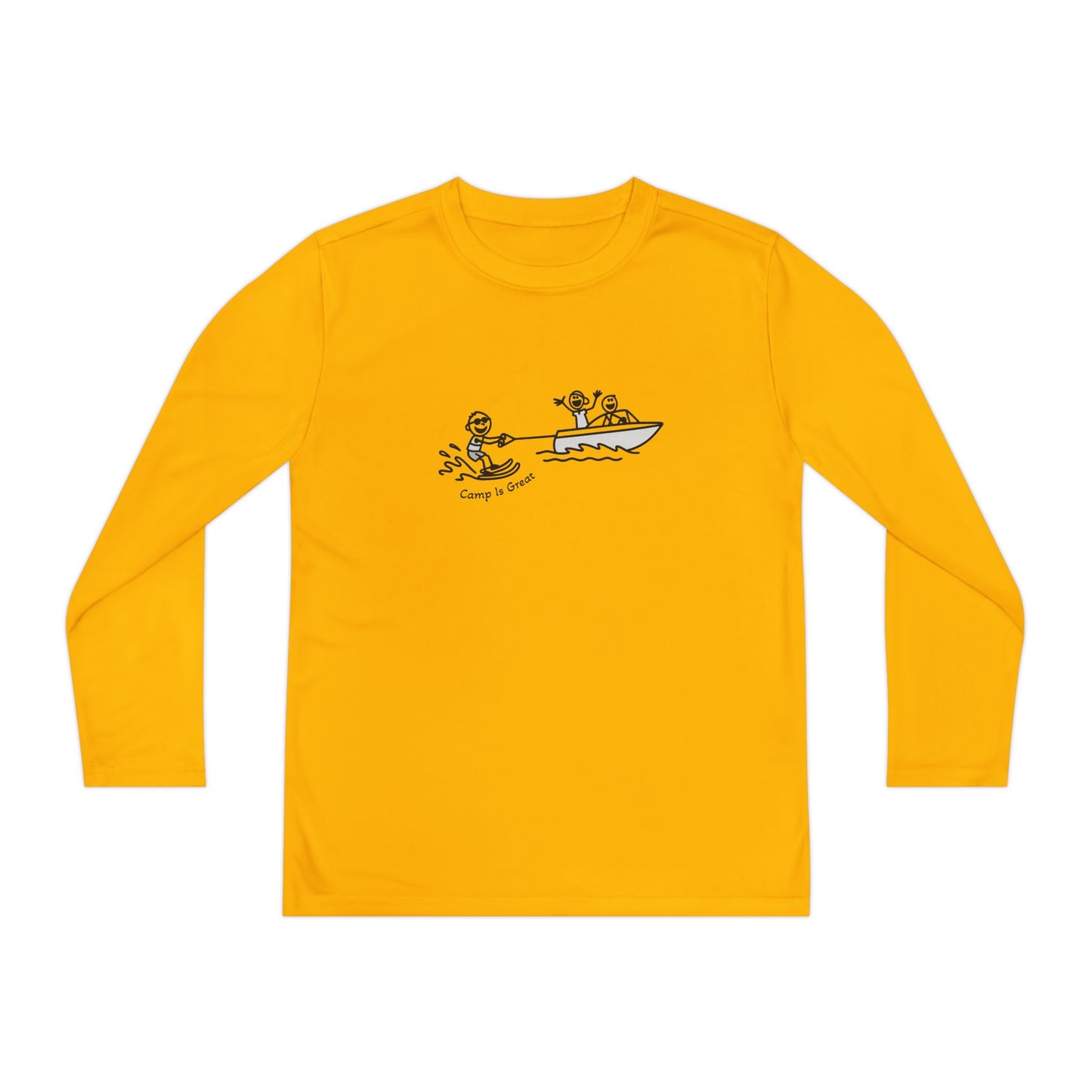 Youth Long Sleeve Competitor Tee Waterski