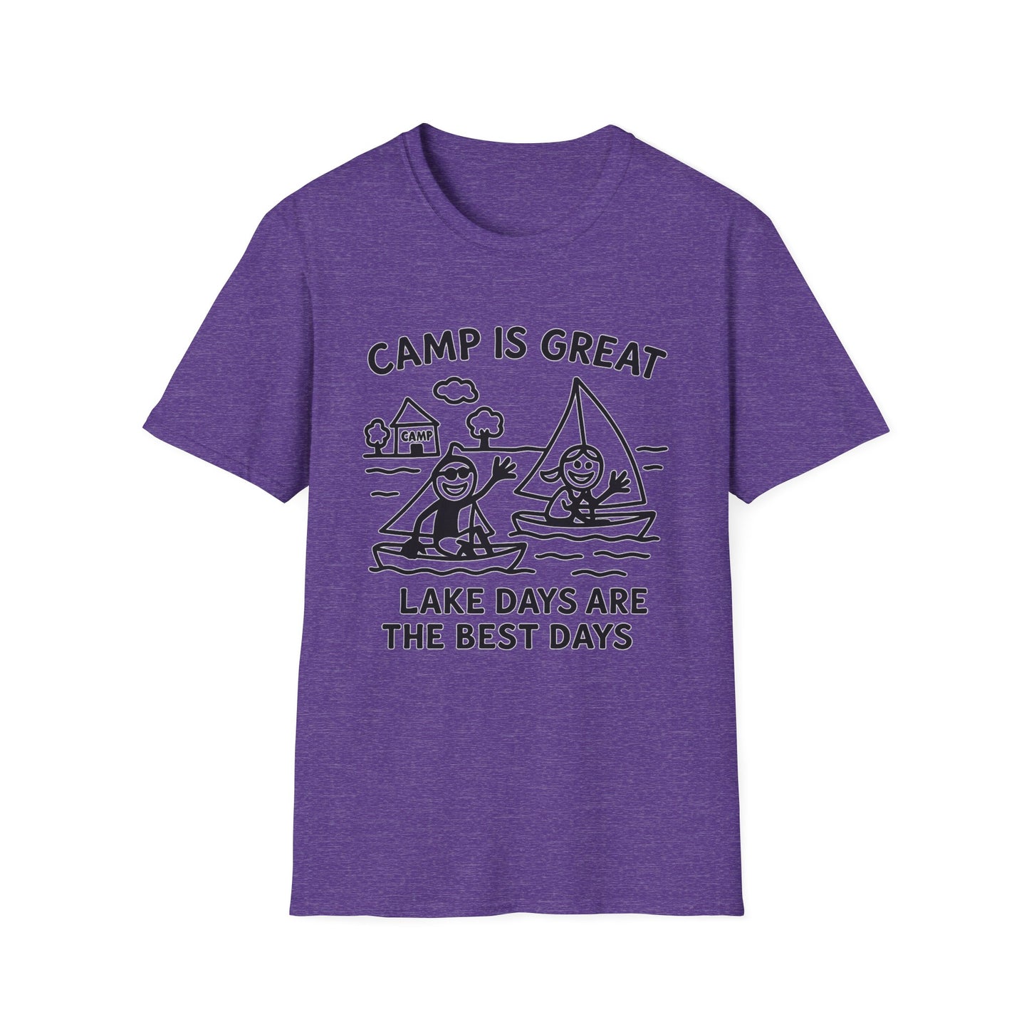 Unisex Softstyle T-Shirt Lake Days