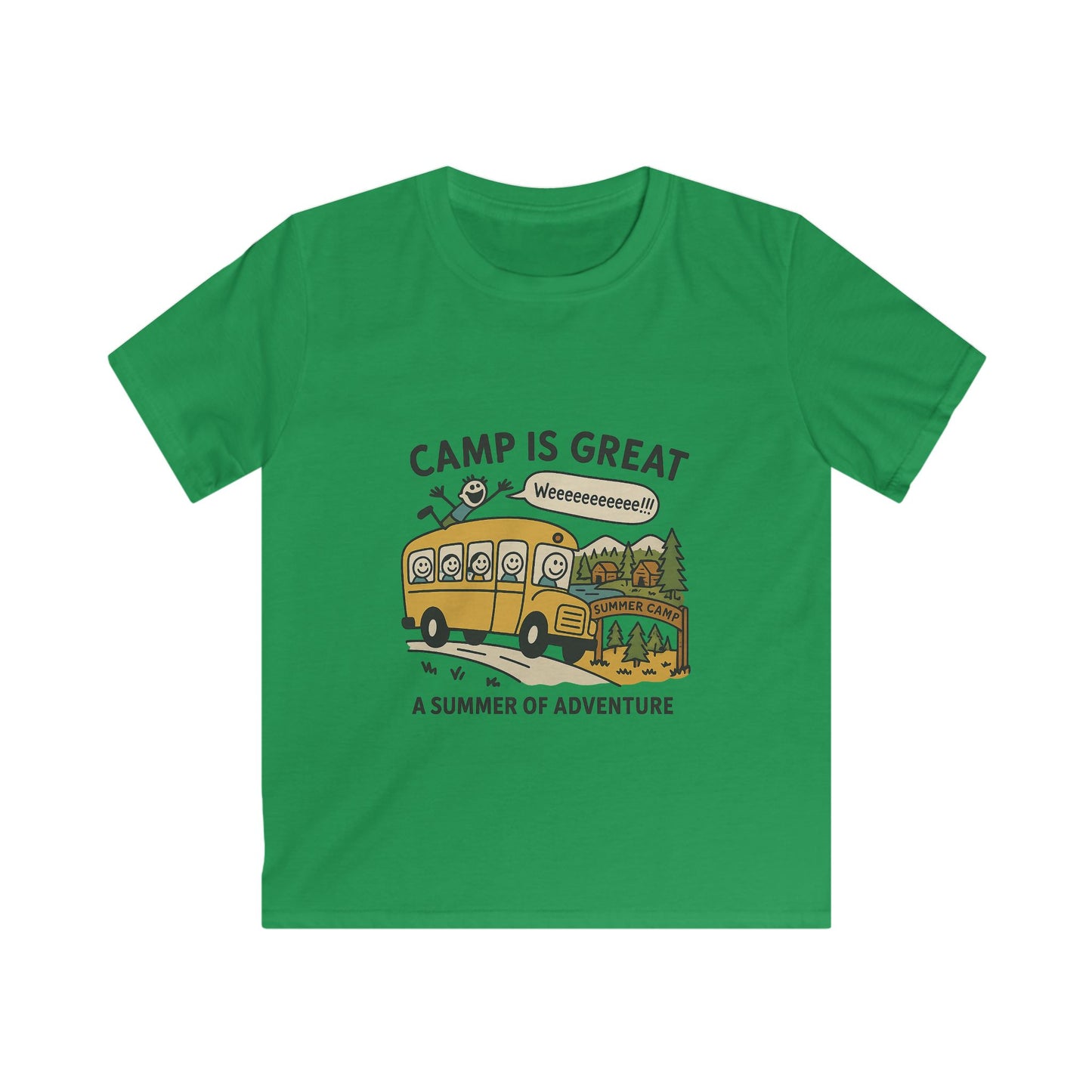 Kids Softstyle Tee Bus