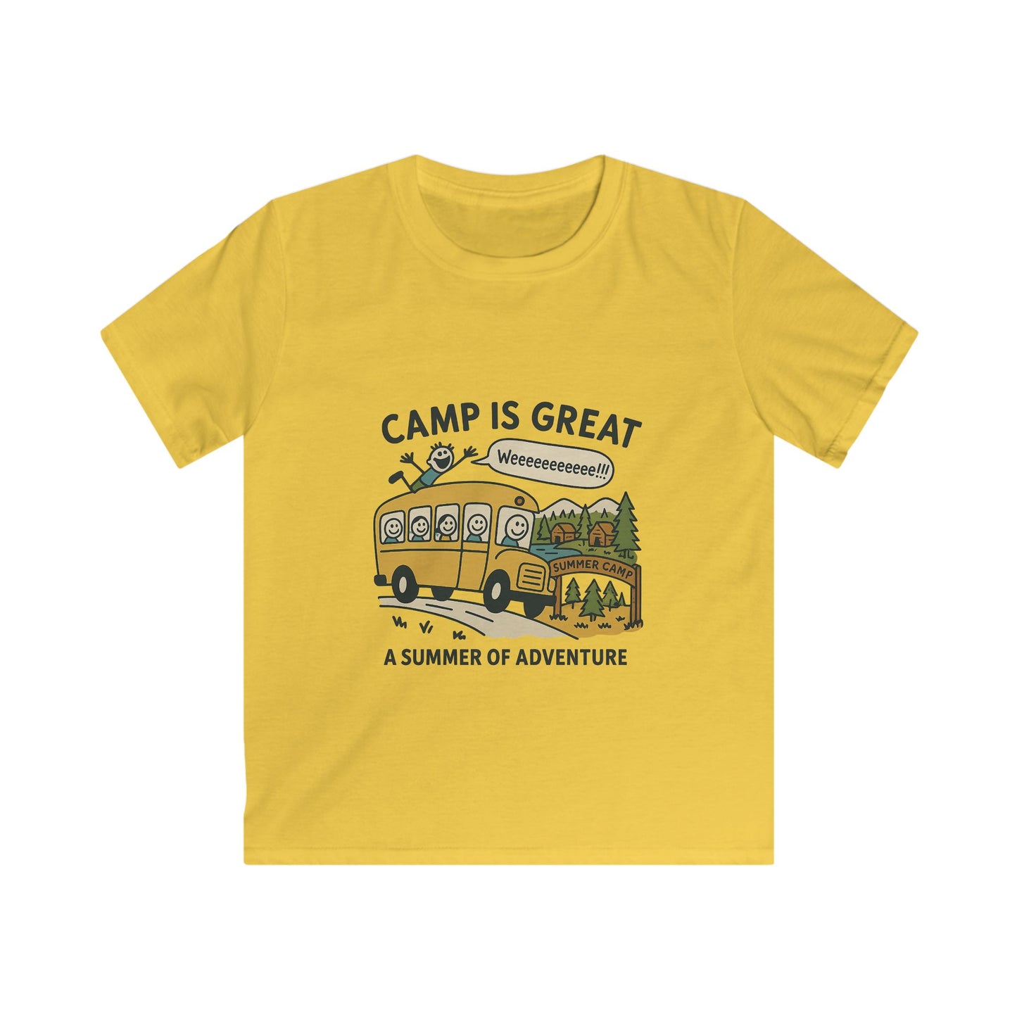 Kids Softstyle Tee Bus