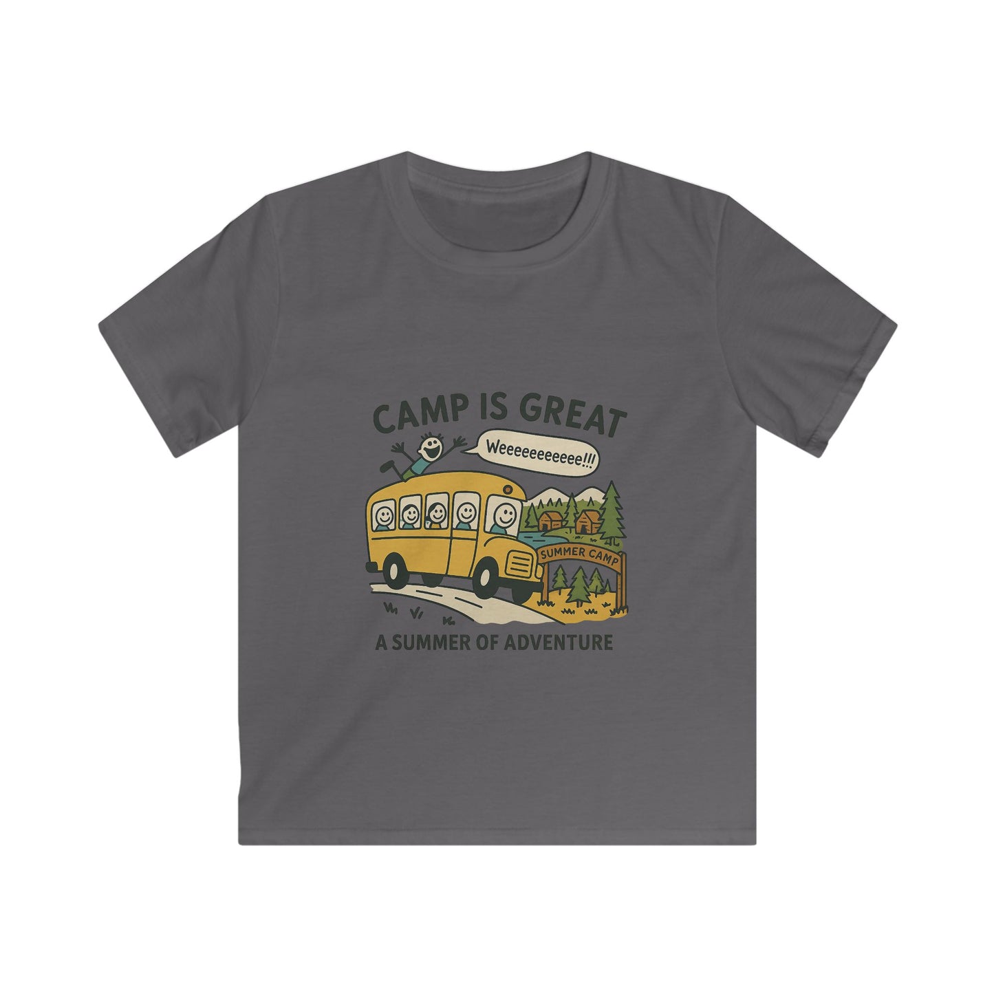 Kids Softstyle Tee Bus
