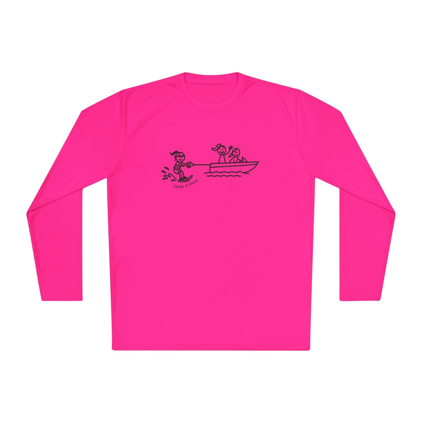 Unisex Lightweight Long Sleeve Tee Waterski