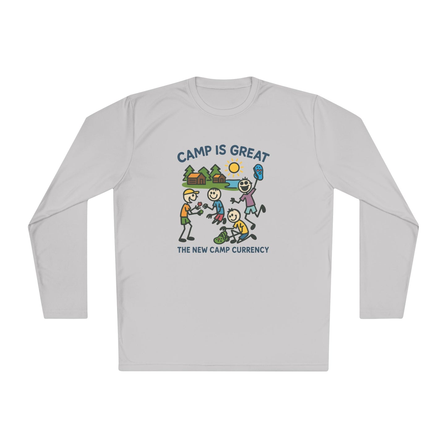 Unisex Lightweight Long Sleeve Tee Shoe Charms