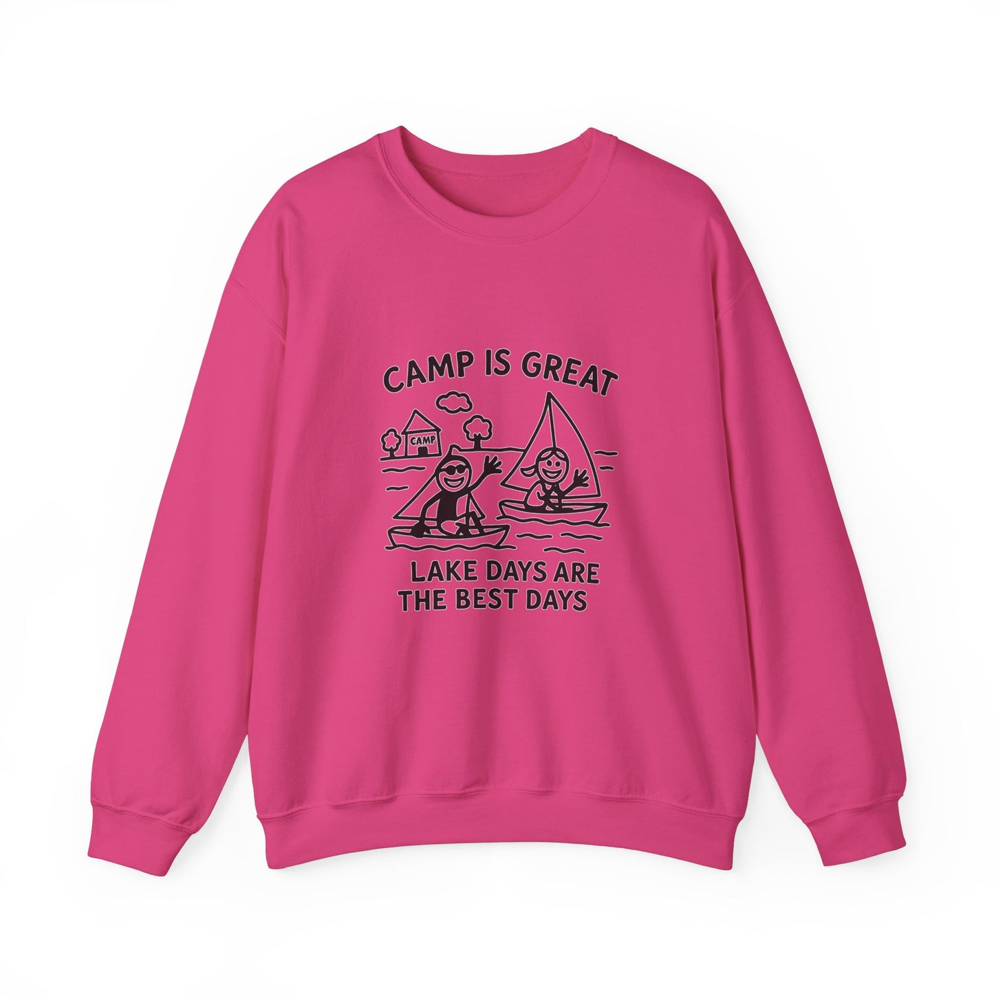 Unisex Heavy Blend™ Crewneck Sweatshirt Lake Days