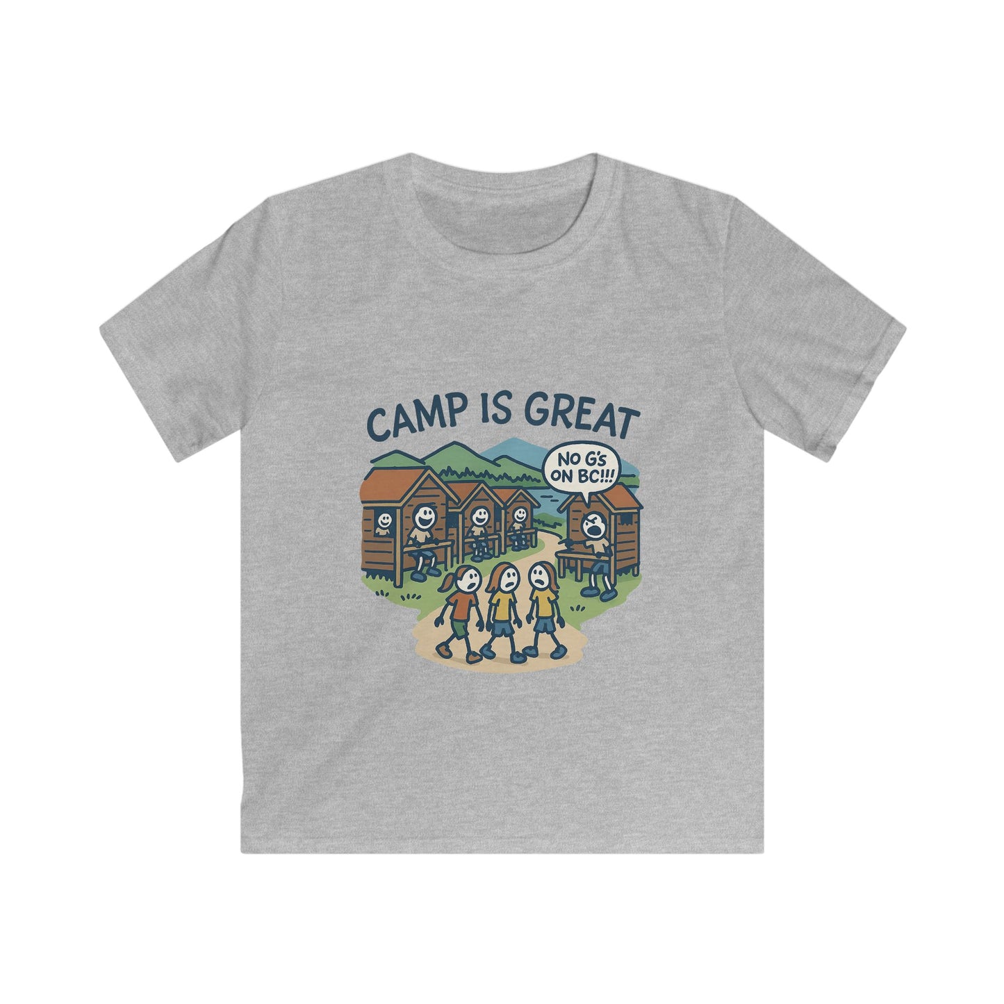 Kids Softstyle Tee No G's on BC