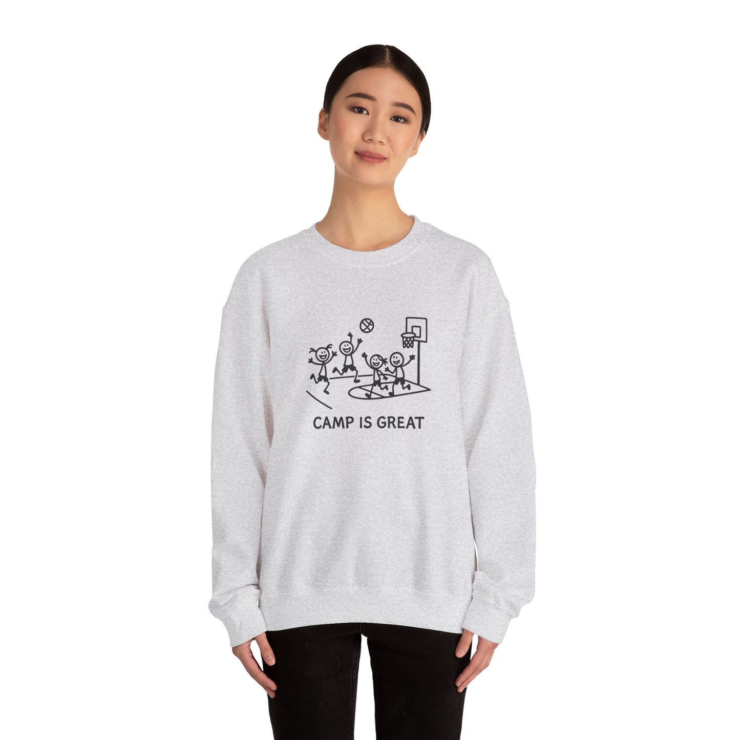 Unisex Heavy Blend™ Crewneck Sweatshirt Basketball