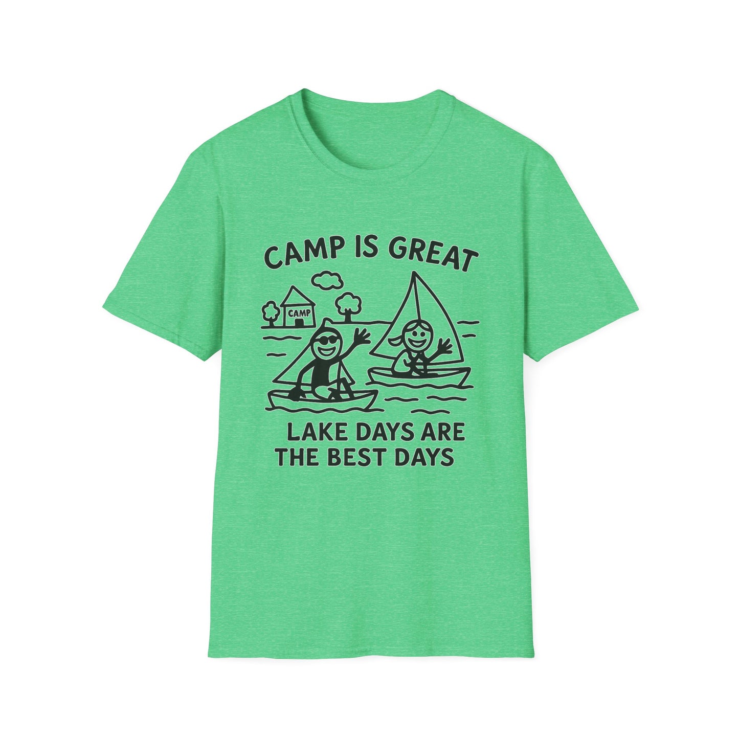 Unisex Softstyle T-Shirt Lake Days