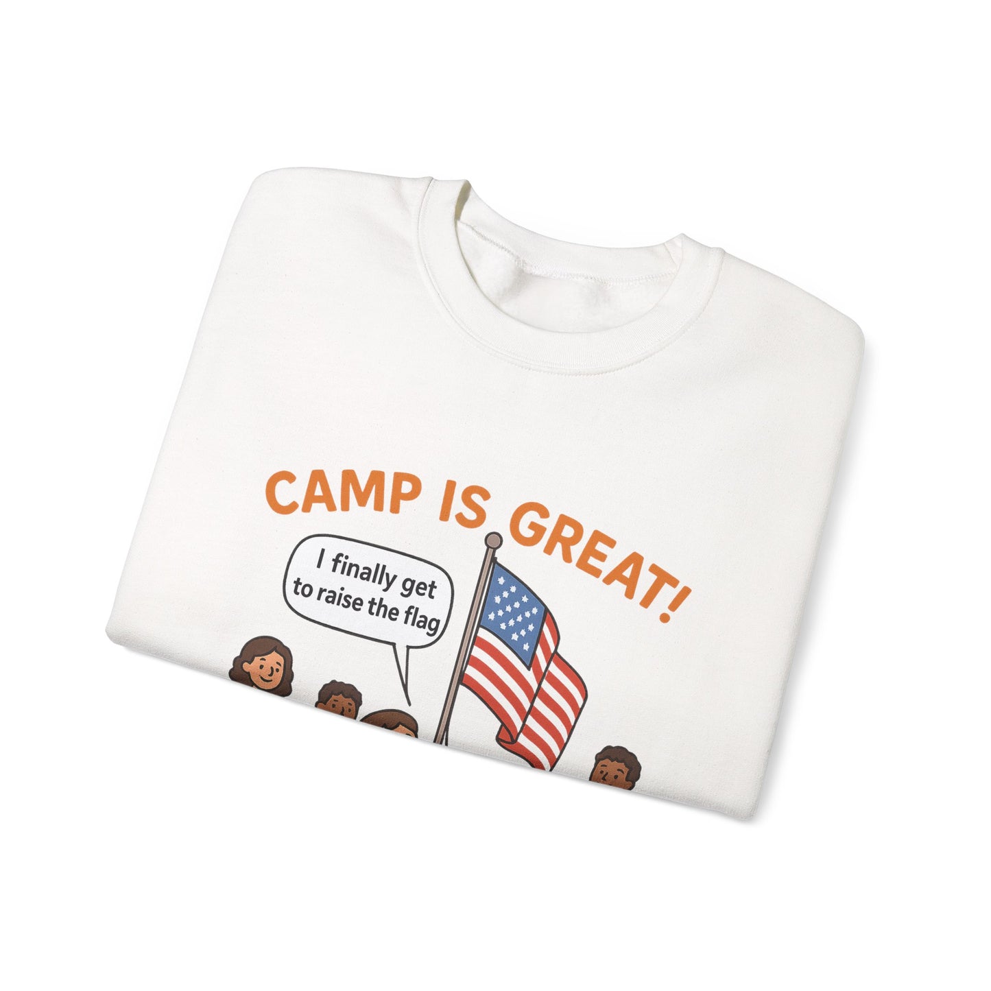 Unisex Heavy Blend™ Crewneck Sweatshirt Flag