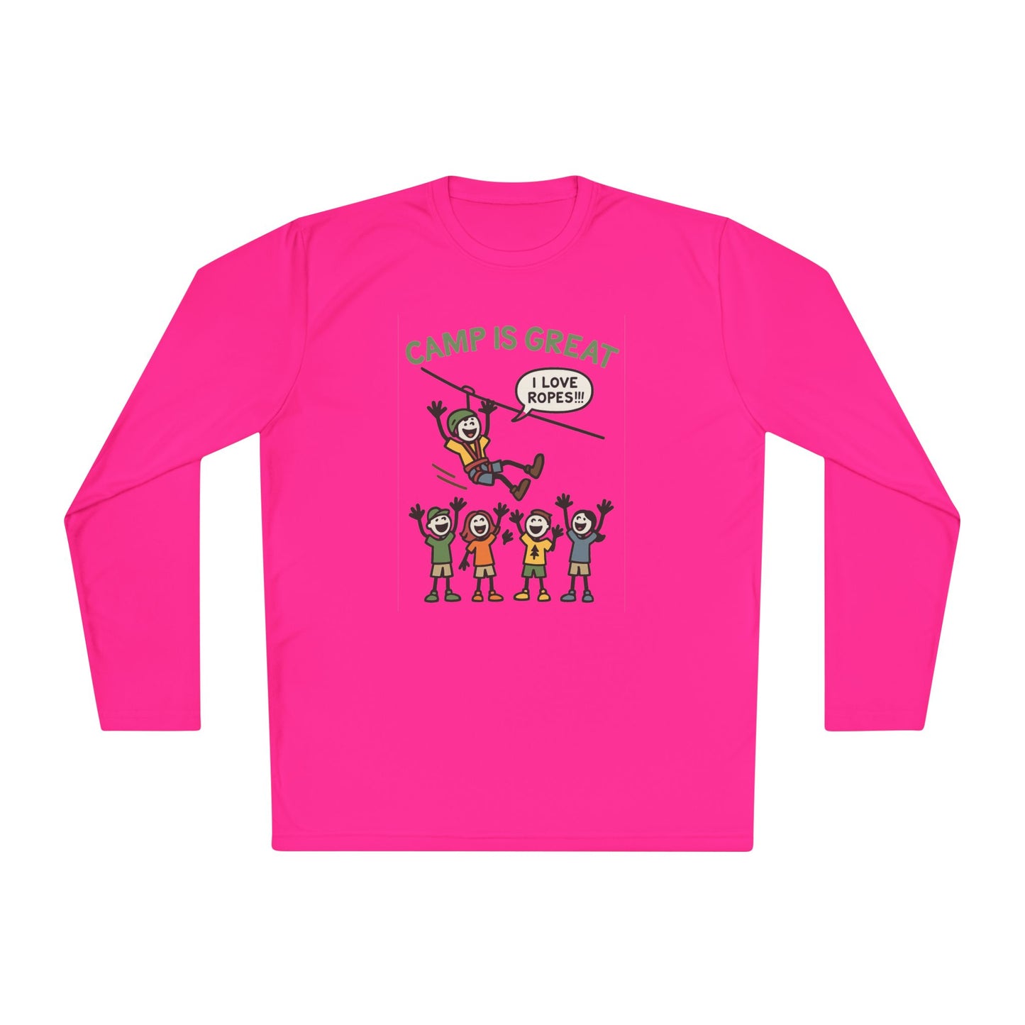 Unisex Lightweight Long Sleeve Tee Ropes