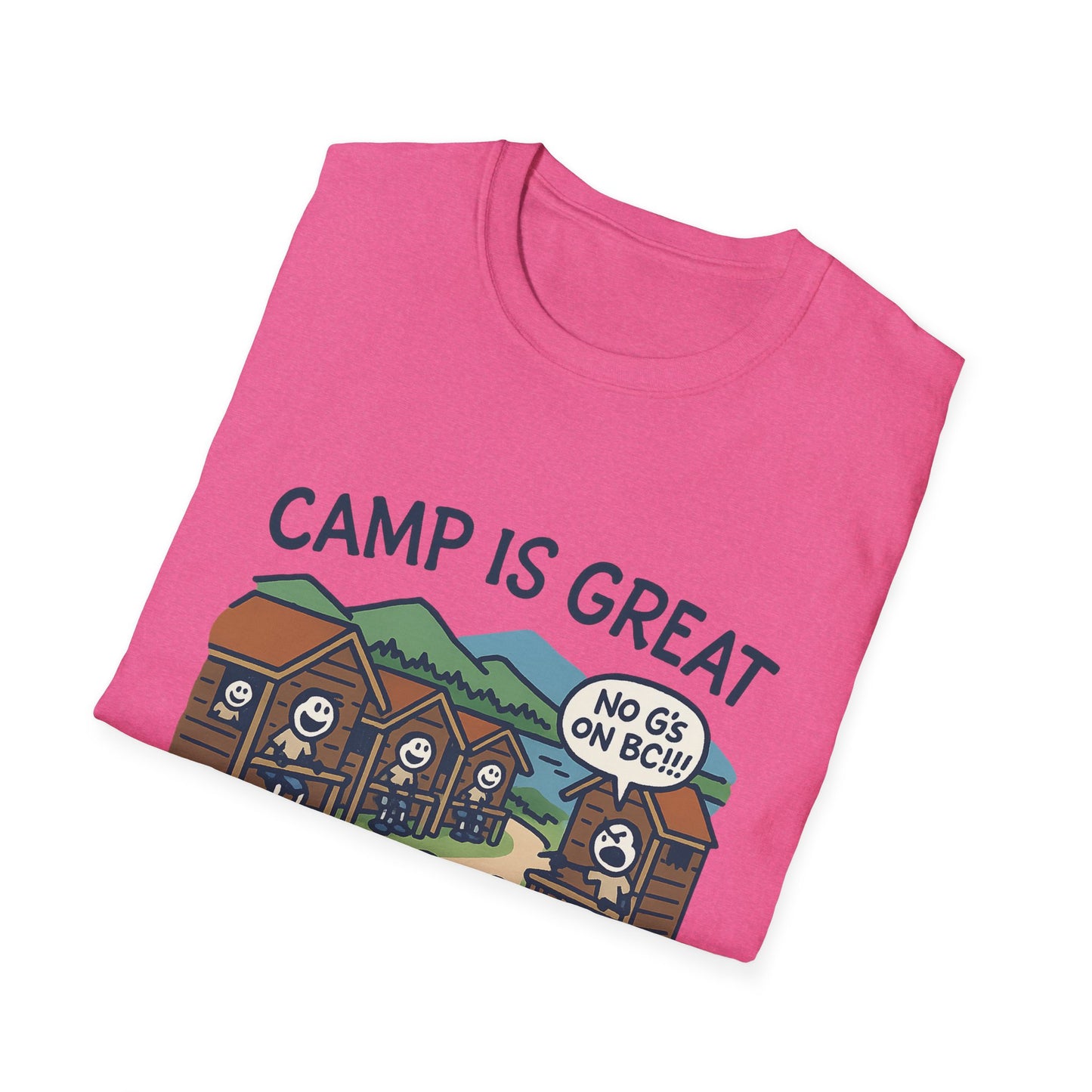 Unisex Softstyle T-Shirt No G's on BC