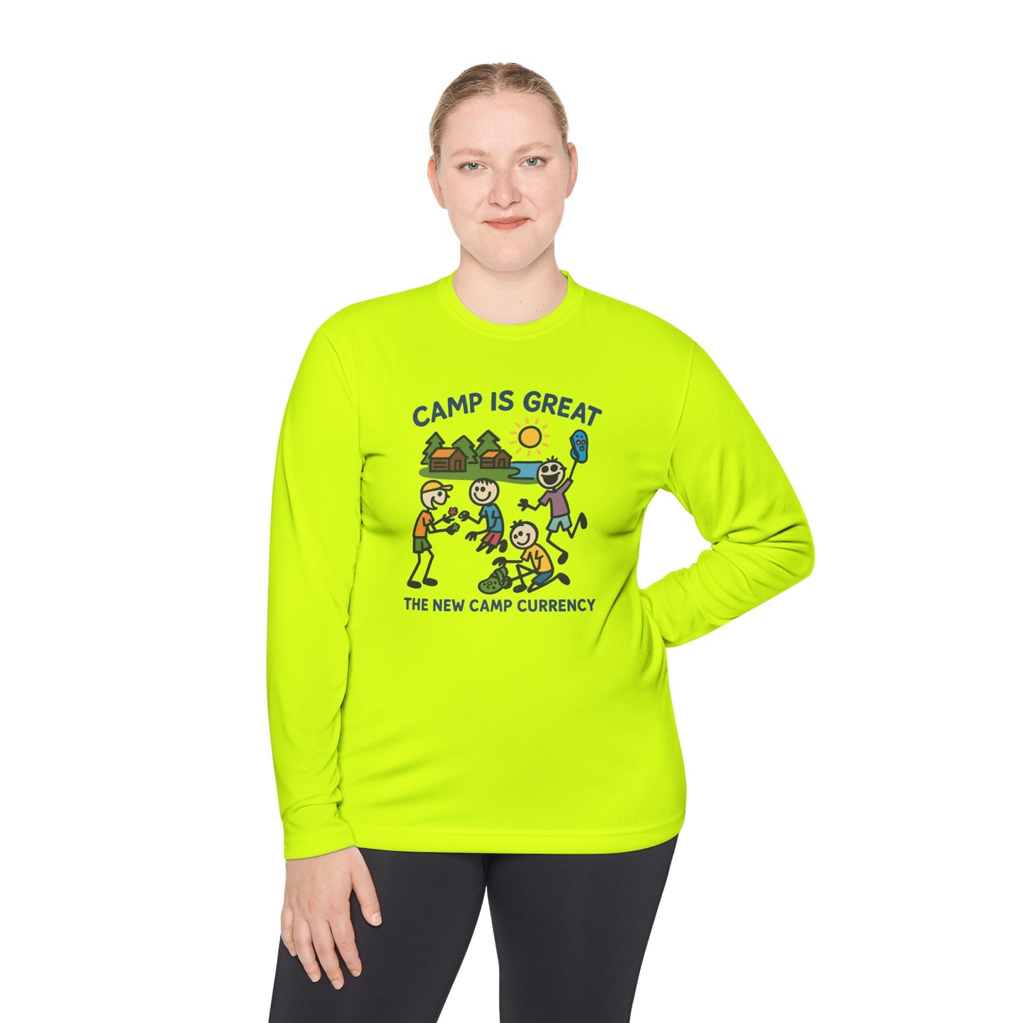 Unisex Lightweight Long Sleeve Tee Shoe Charms