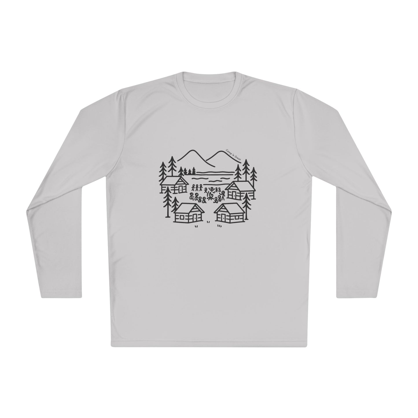 Unisex Lightweight Long Sleeve Tee Landscape
