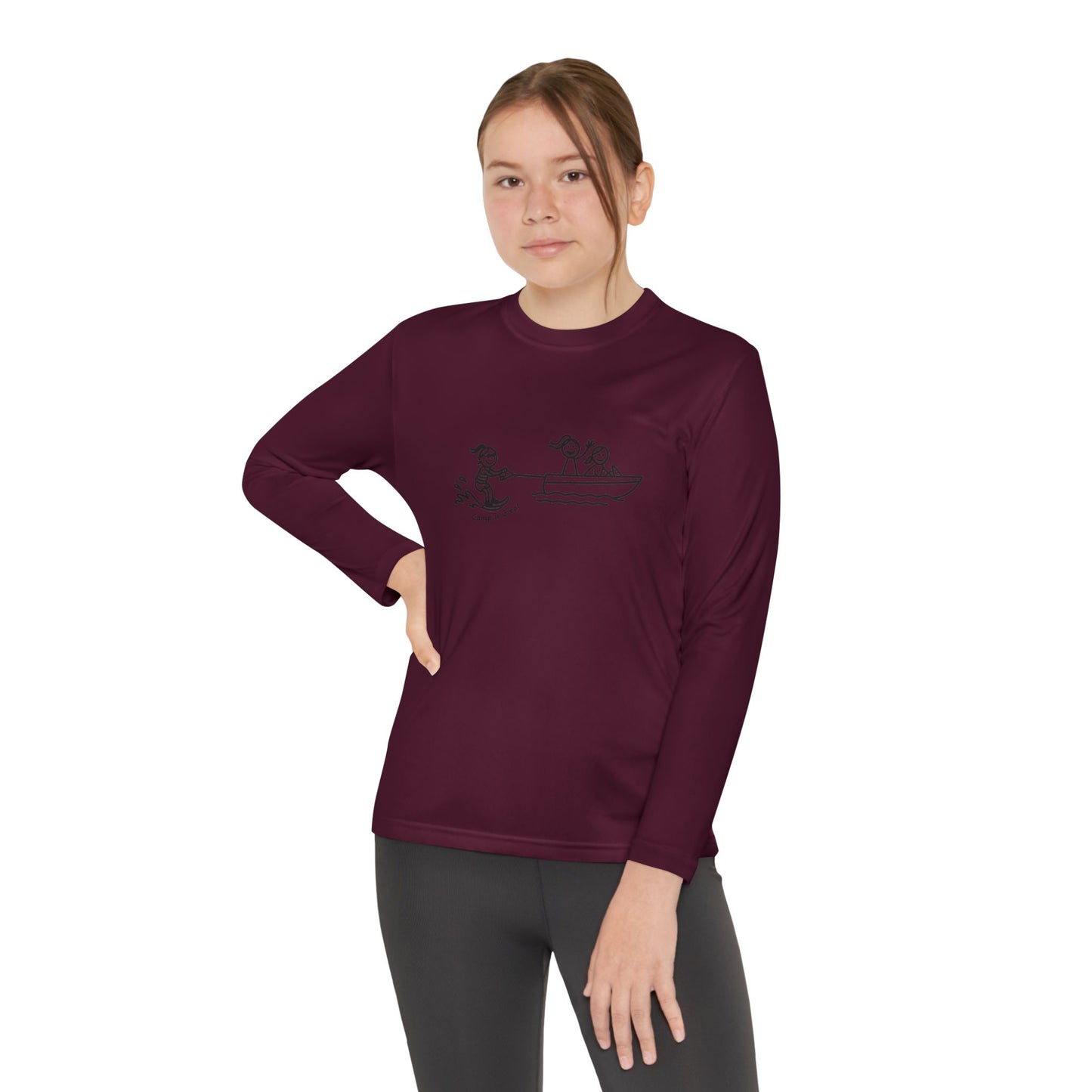 Youth Long Sleeve Competitor Tee Waterski
