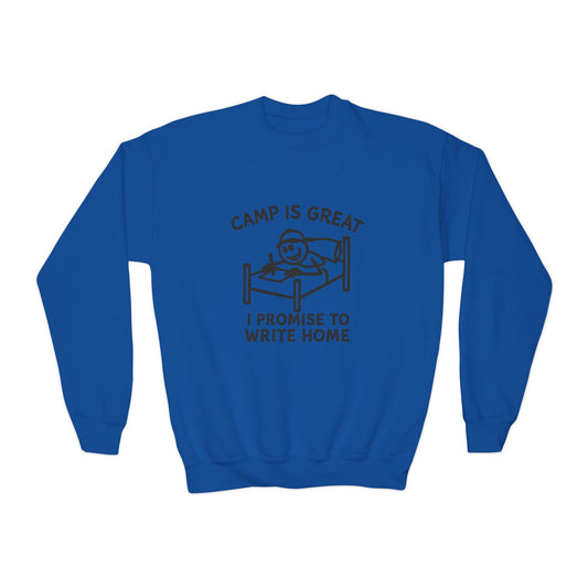 Youth Crewneck Sweatshirt Write Home