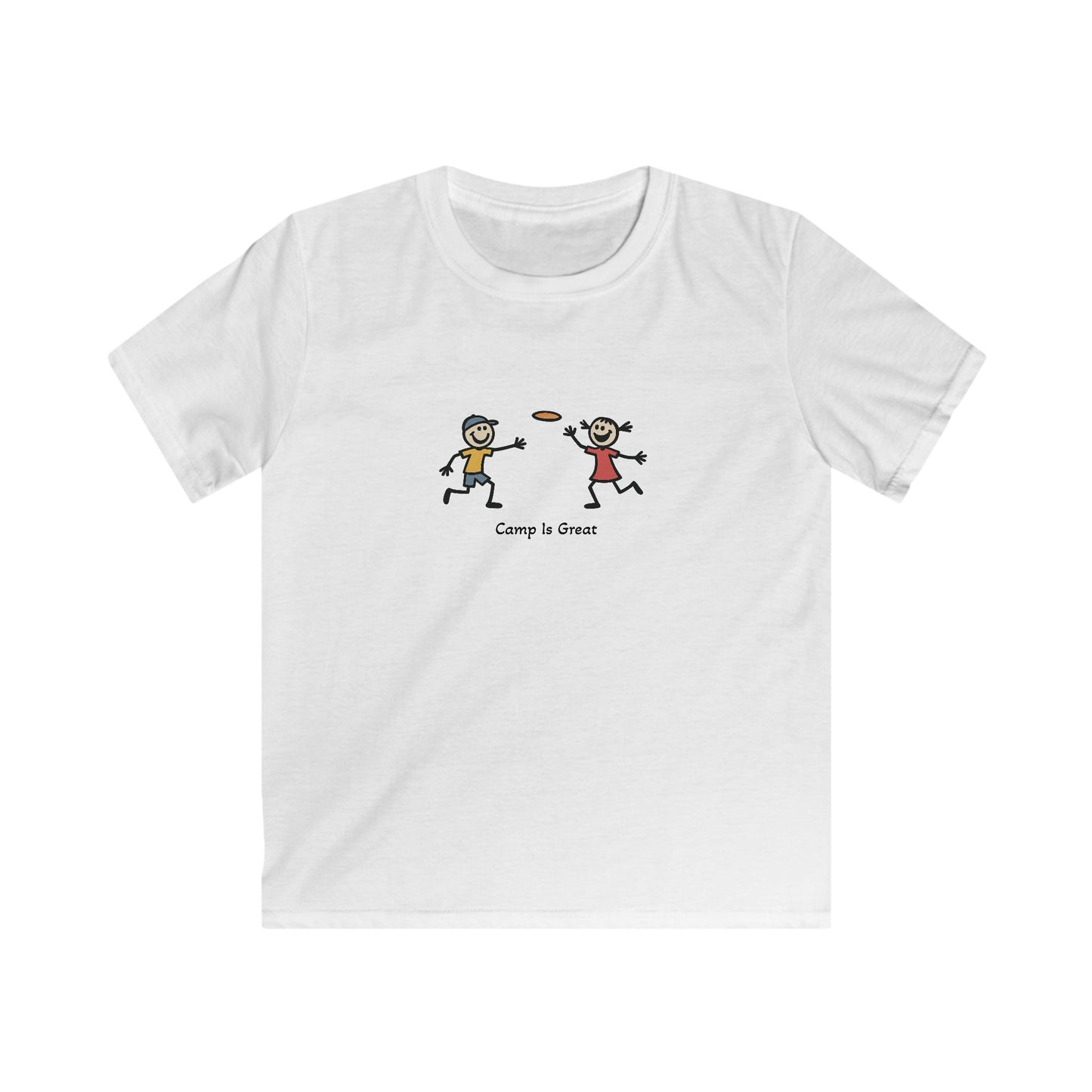 Kids Softstyle Tee Frisbee
