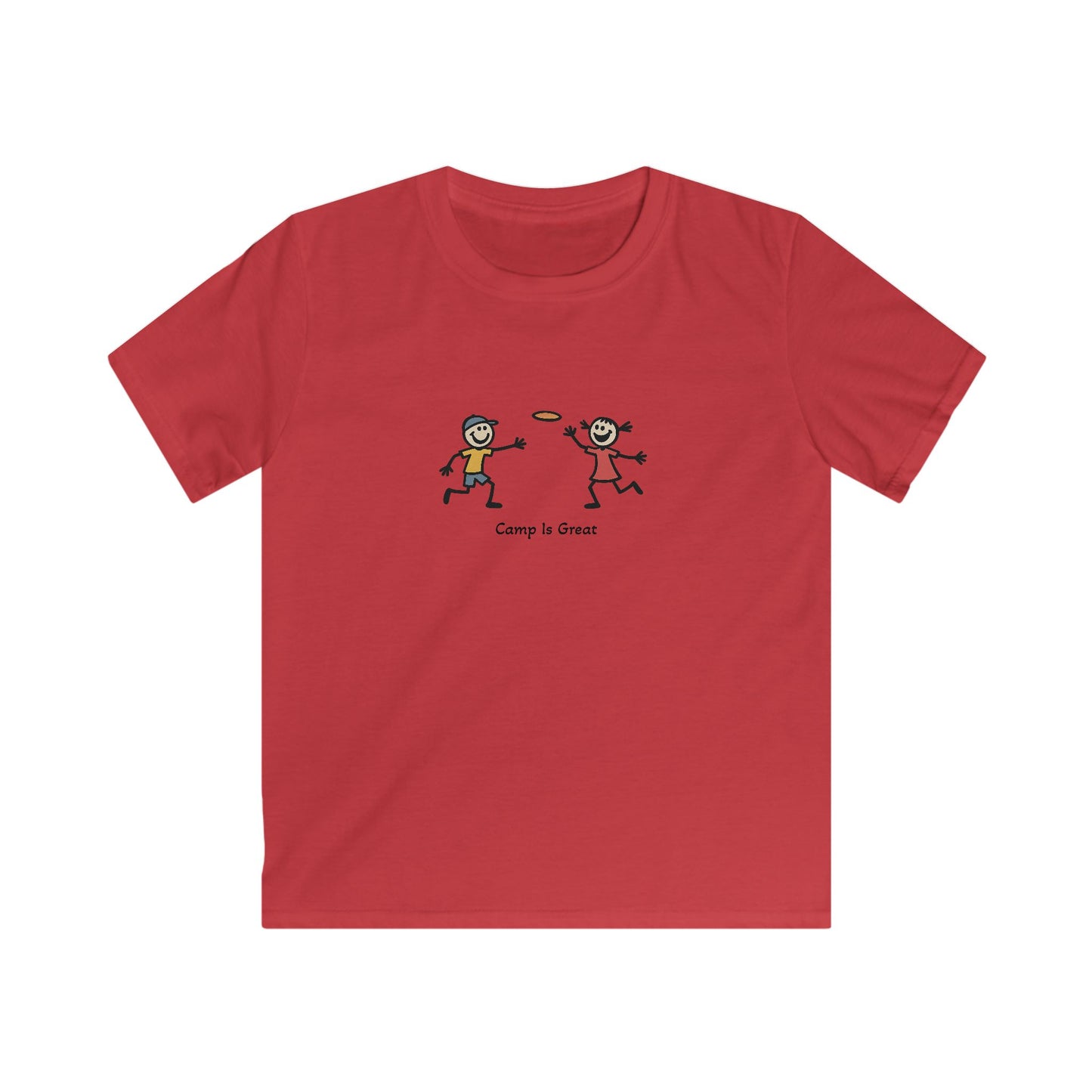 Kids Softstyle Tee Frisbee