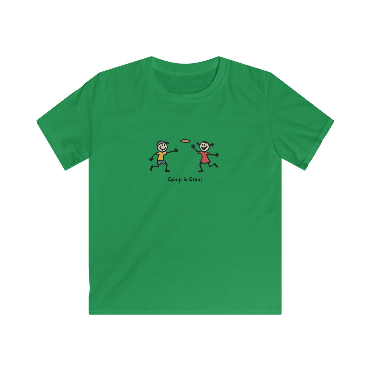 Kids Softstyle Tee Frisbee