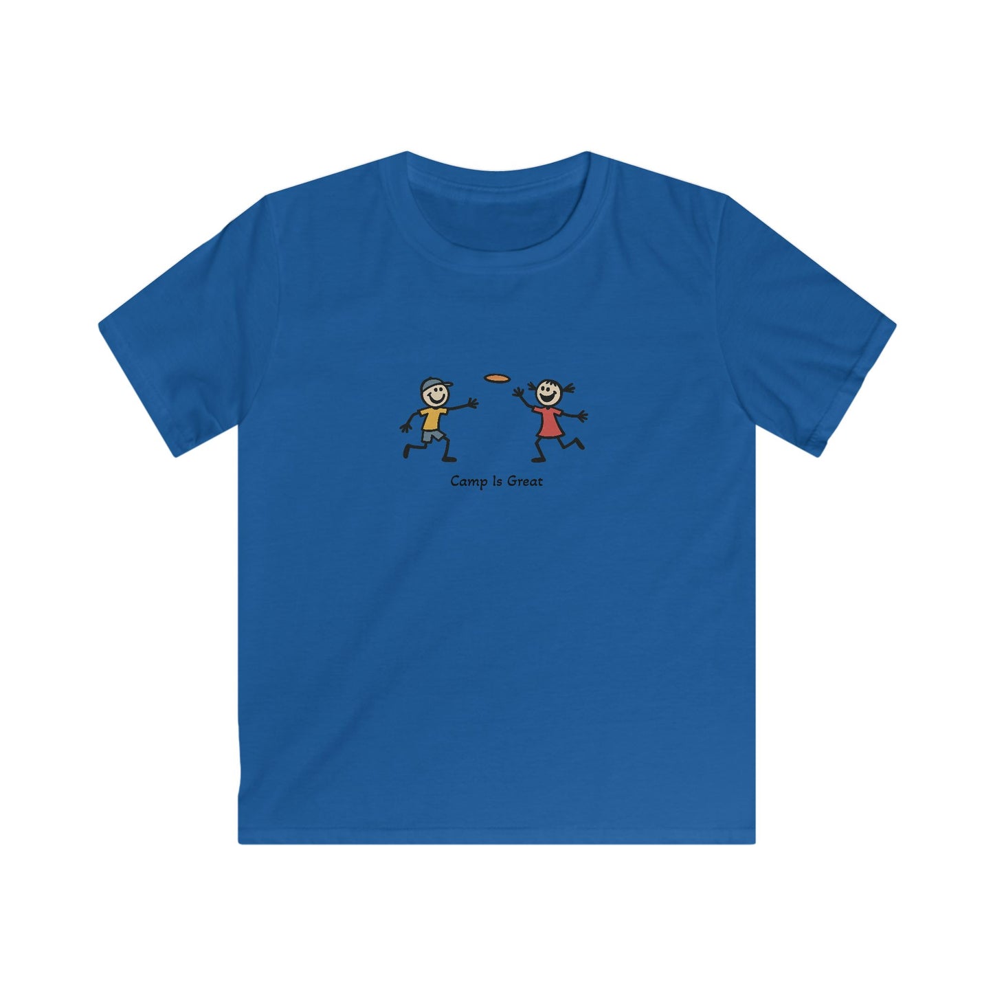 Kids Softstyle Tee Frisbee