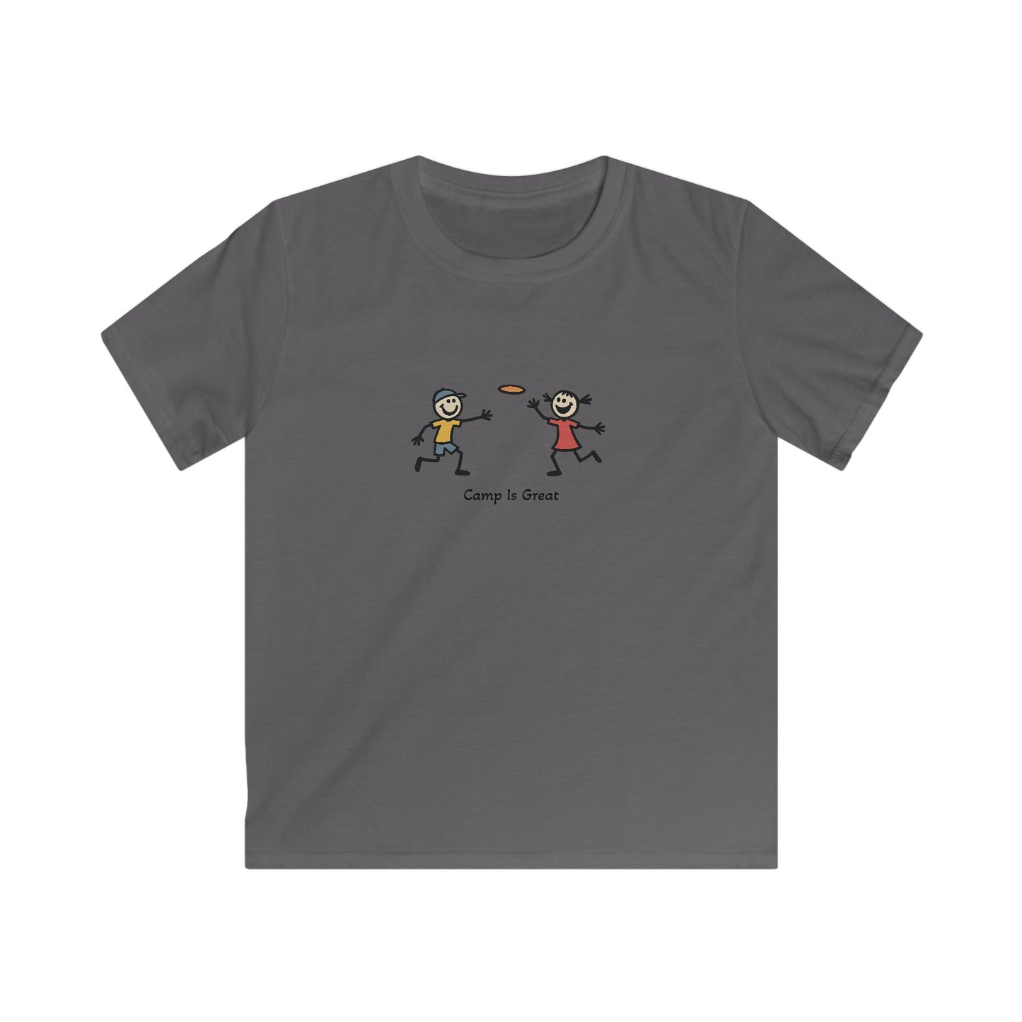 Kids Softstyle Tee Frisbee