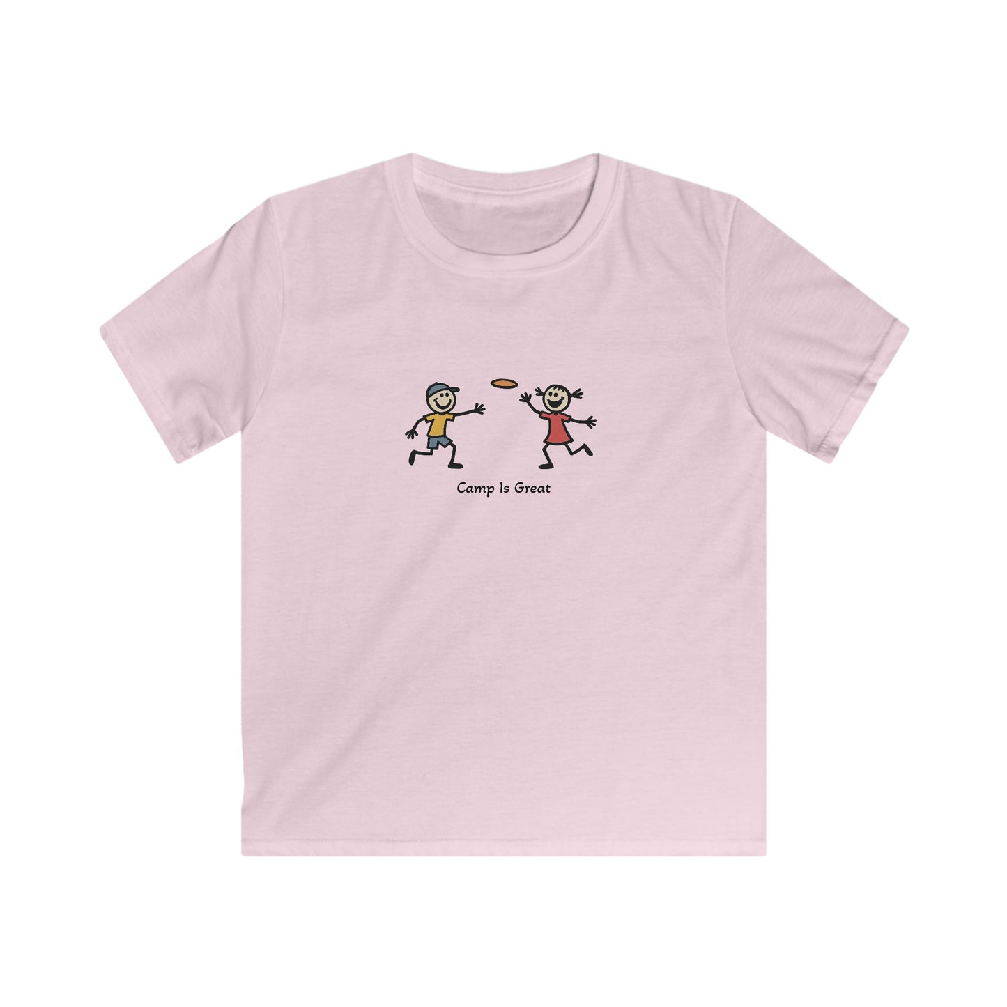 Kids Softstyle Tee Frisbee