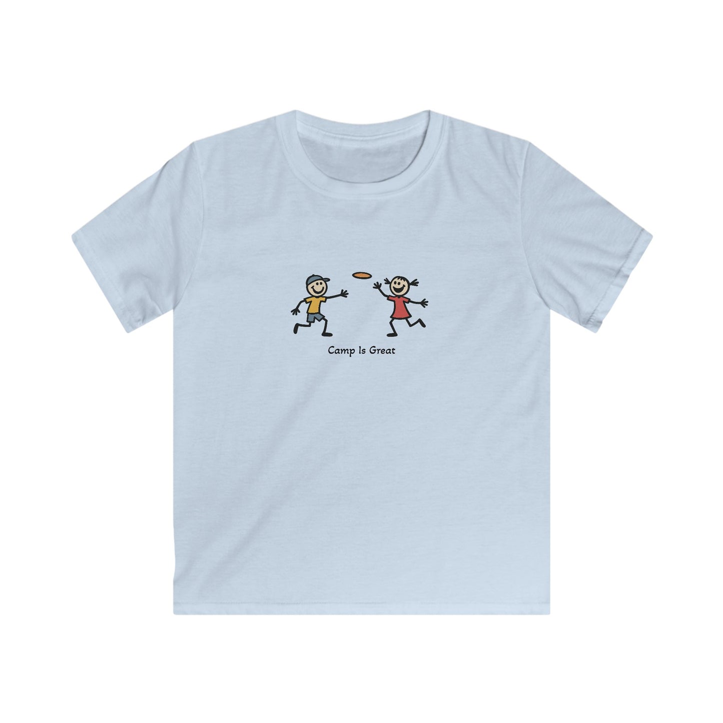 Kids Softstyle Tee Frisbee