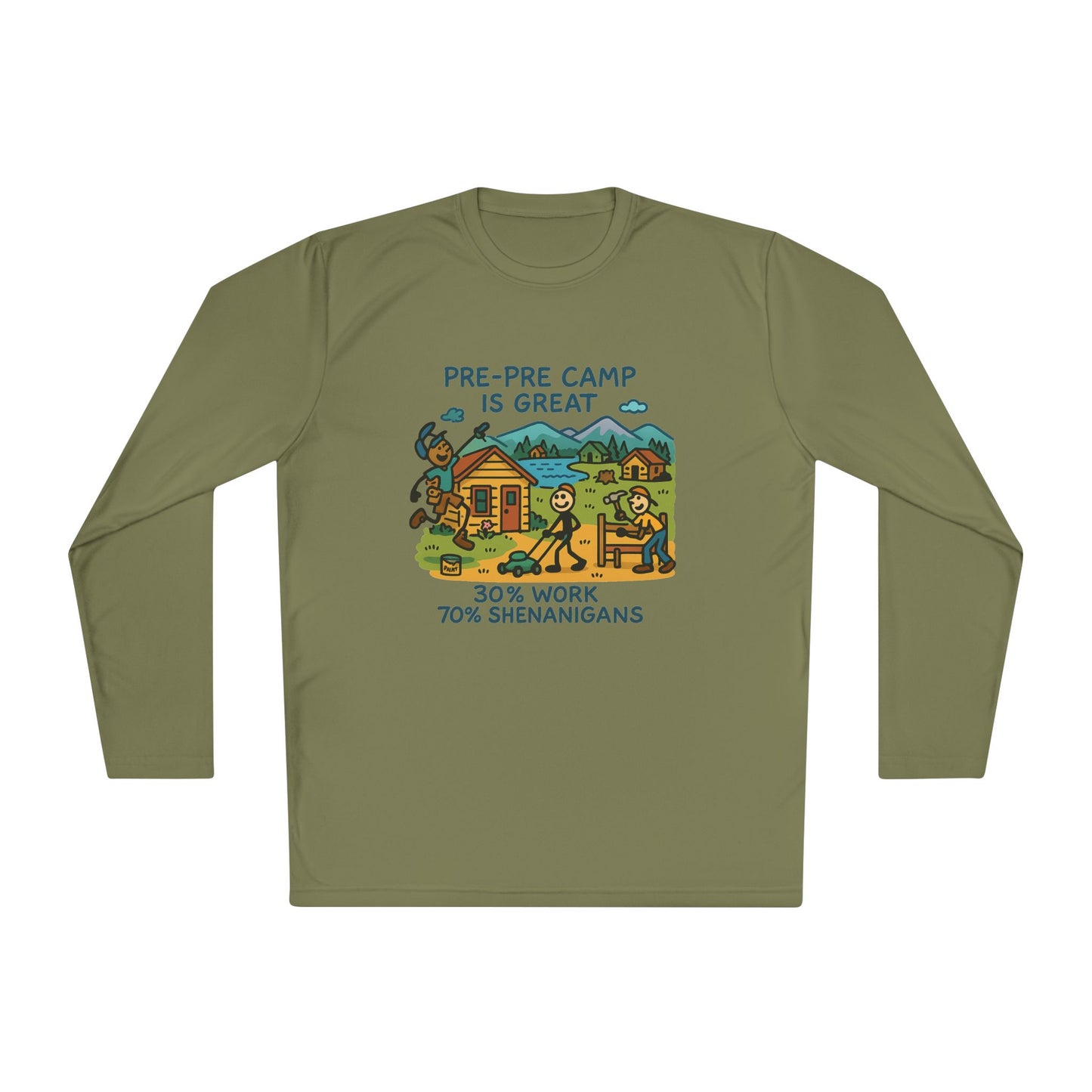Unisex Lightweight Long Sleeve Tee Pre-Pre-Camp
