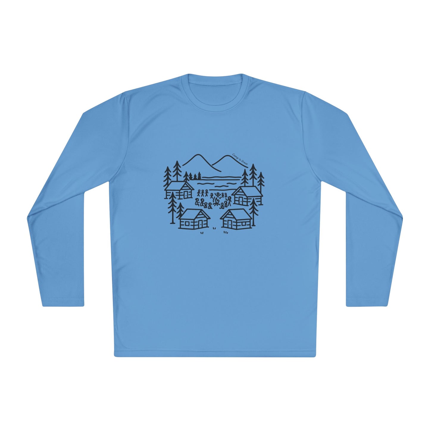 Unisex Lightweight Long Sleeve Tee Landscape