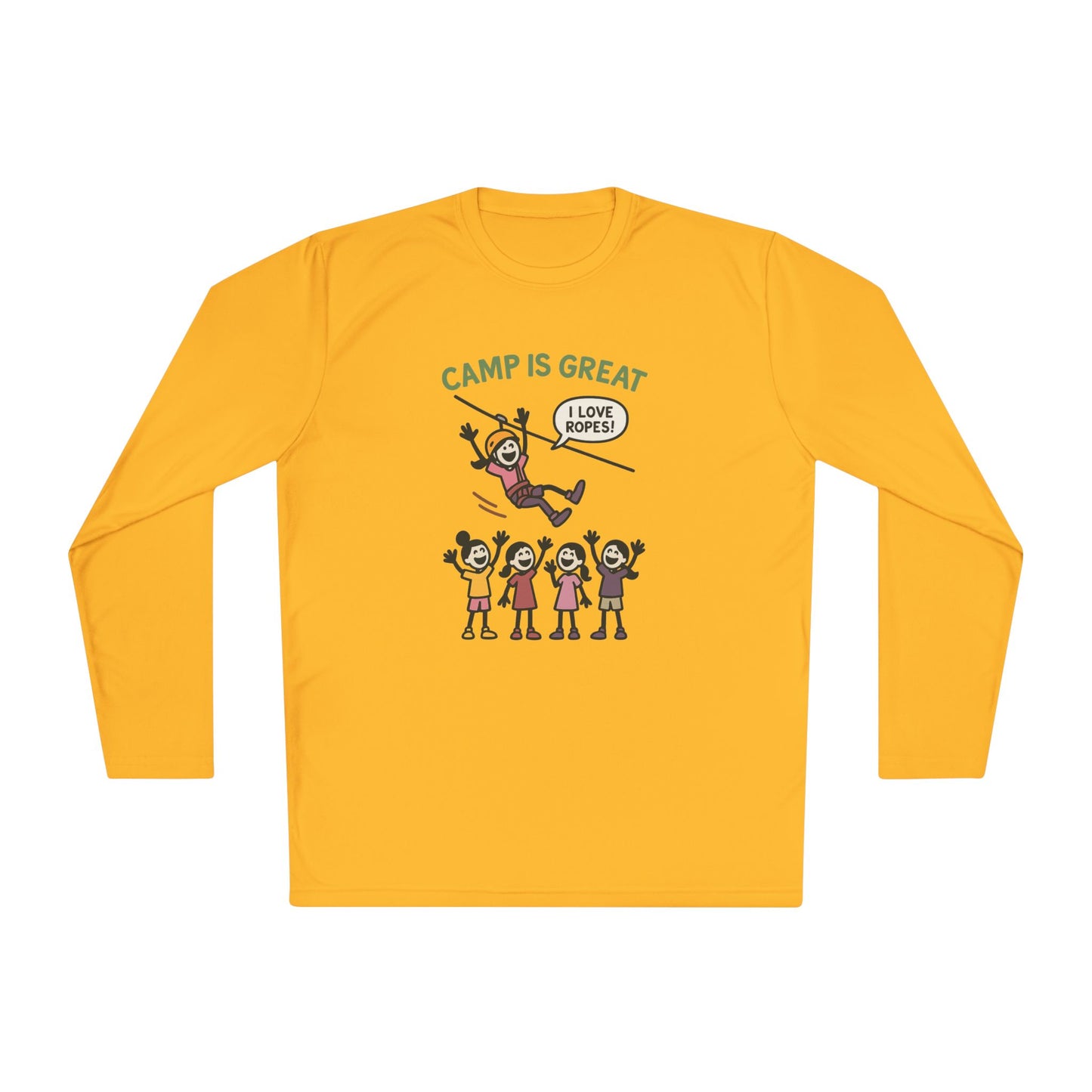 Unisex Lightweight Long Sleeve Tee Ropes