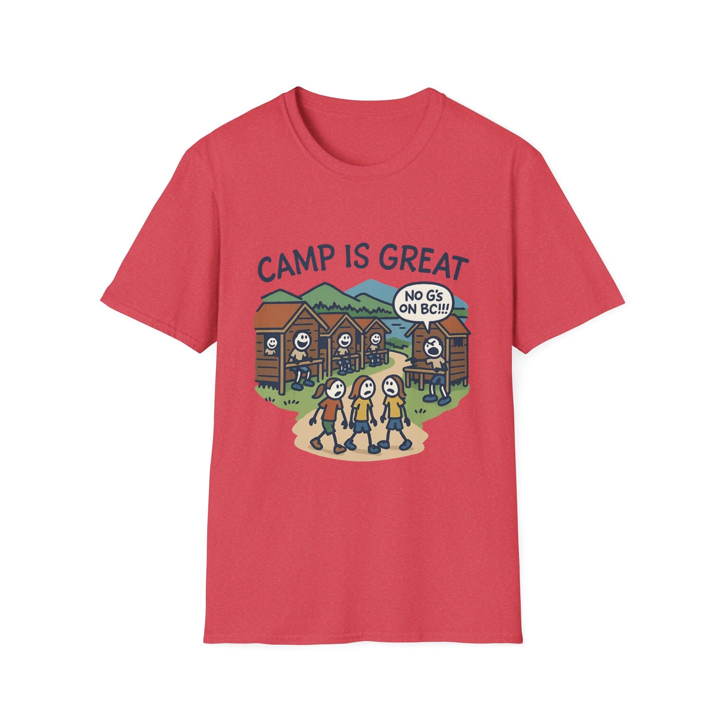 Unisex Softstyle T-Shirt No G's on BC
