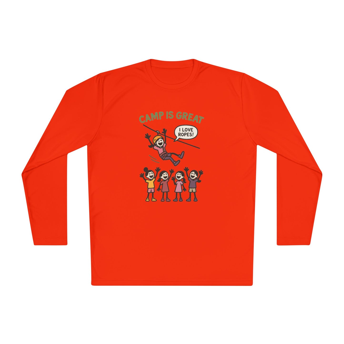 Unisex Lightweight Long Sleeve Tee Ropes