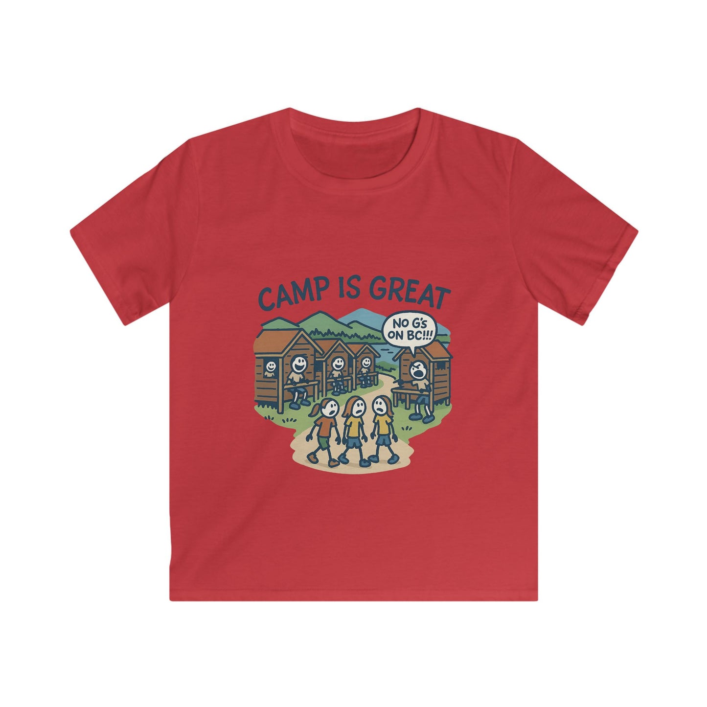 Kids Softstyle Tee No G's on BC