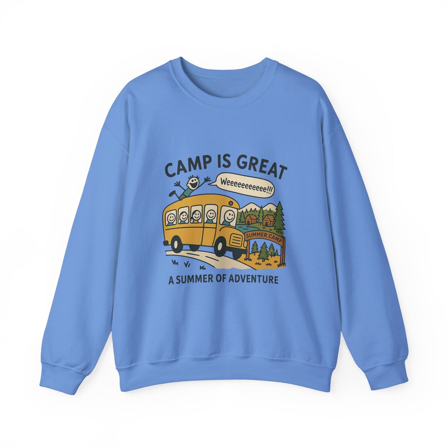 Unisex Heavy Blend™ Crewneck Sweatshirt Bus