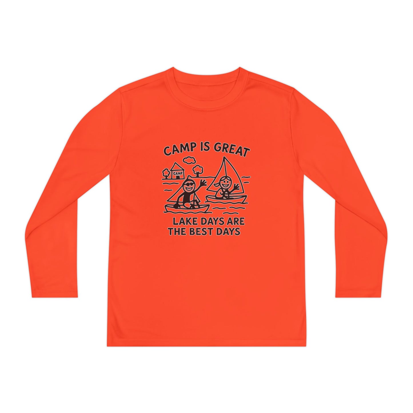 Youth Long Sleeve Competitor Tee Lake Days
